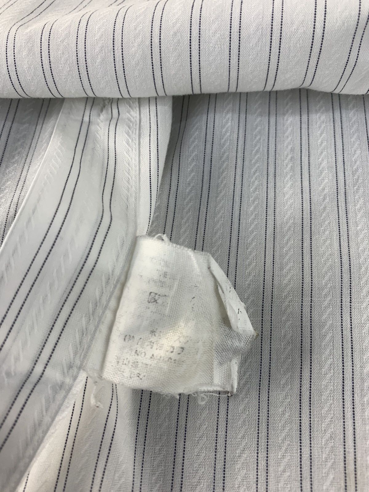 Kansai Yamamoto 90s Kansai Yamamoto Striped Casual Office Wear Cotton Blend Size US M / EU 48-50 / 2 - 9 Thumbnail