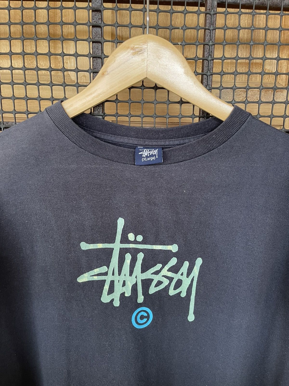 Stussy Vintage’90s Sun Faded🔥STUSSY🔥Big Logo Long Sleeve Tee Size US XL / EU 56 / 4 - 2 Thumbnail