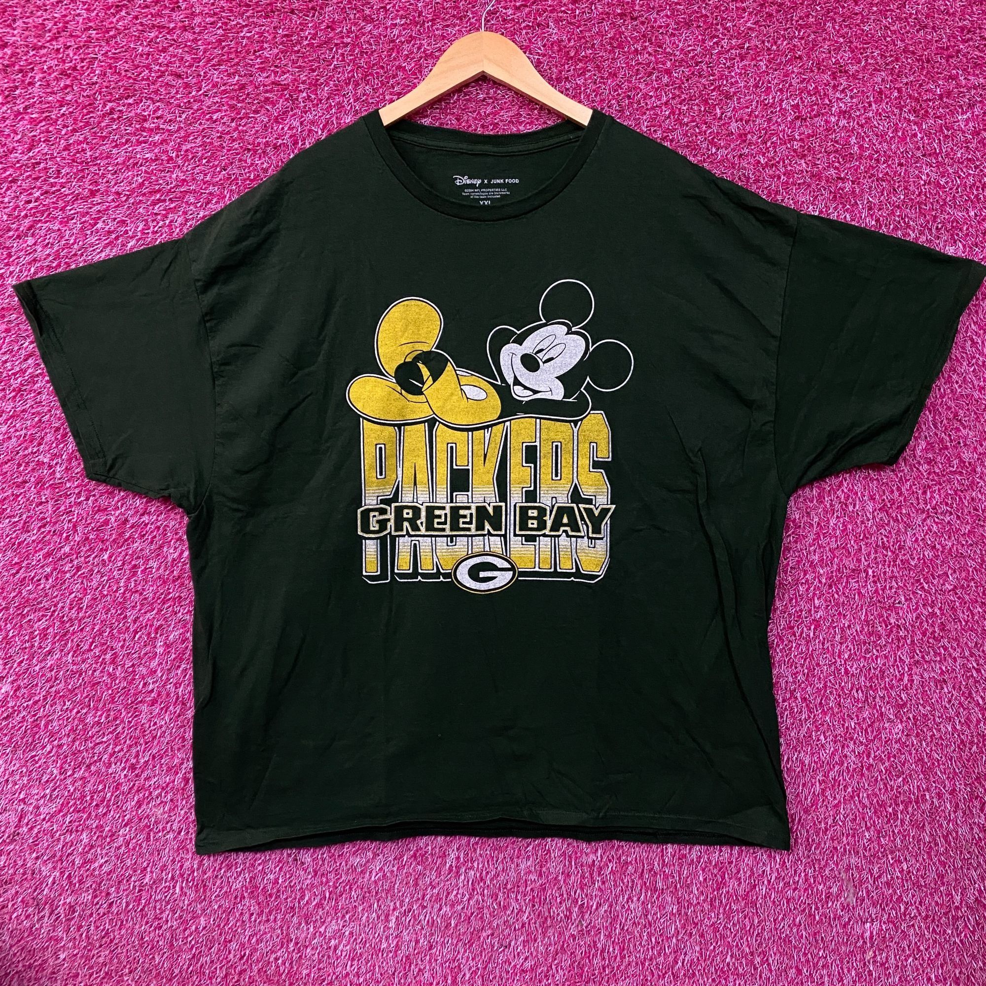 Junk Food Disney x Junk Food NFL Green Bay Packers Mickey Mouse Kick B Size US XXL / EU 58 / 5 - 1 Thumbnail