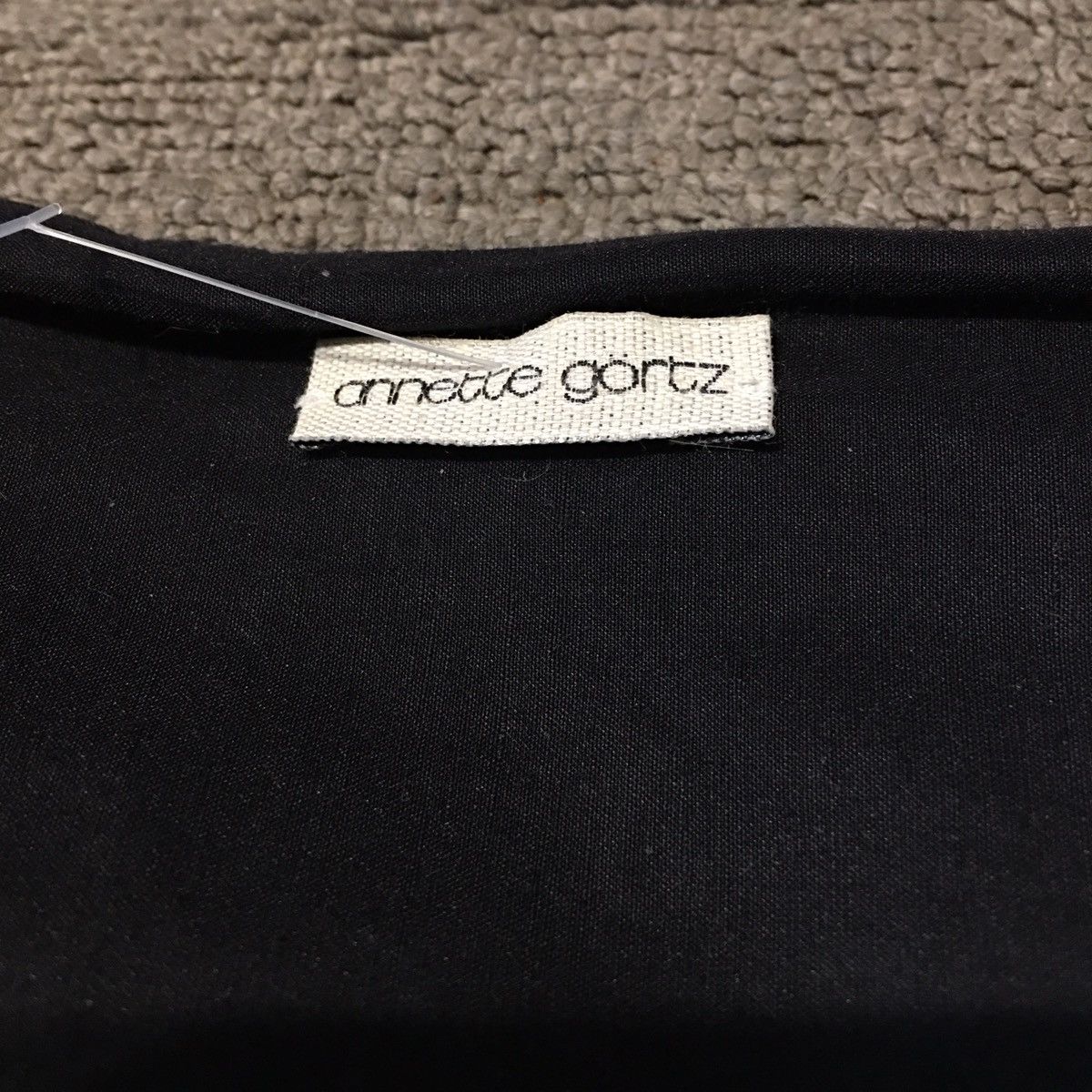 Annette Gortz × Designer Annette Gortz Black Linen Maxi Dress Size EU 38 Size S / US 4 / IT 40 - 7 Thumbnail
