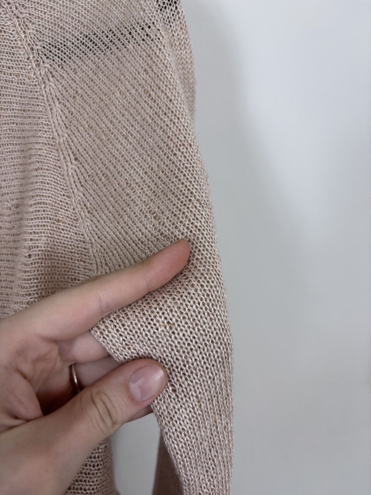 Brunello Cucinelli Brunello Cucinelli Women’s Sequin Knit Linen Silk Sweater Size S / US 4 / IT 40 - 9 Thumbnail
