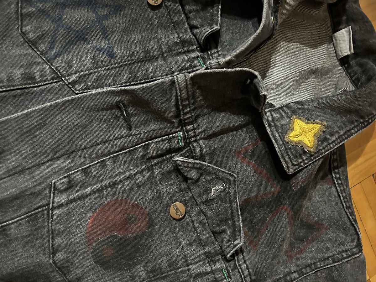 Vintage × Wrangler Vintage denim jacket with patches Size US S / EU 44-46 / 1 - 6 Thumbnail