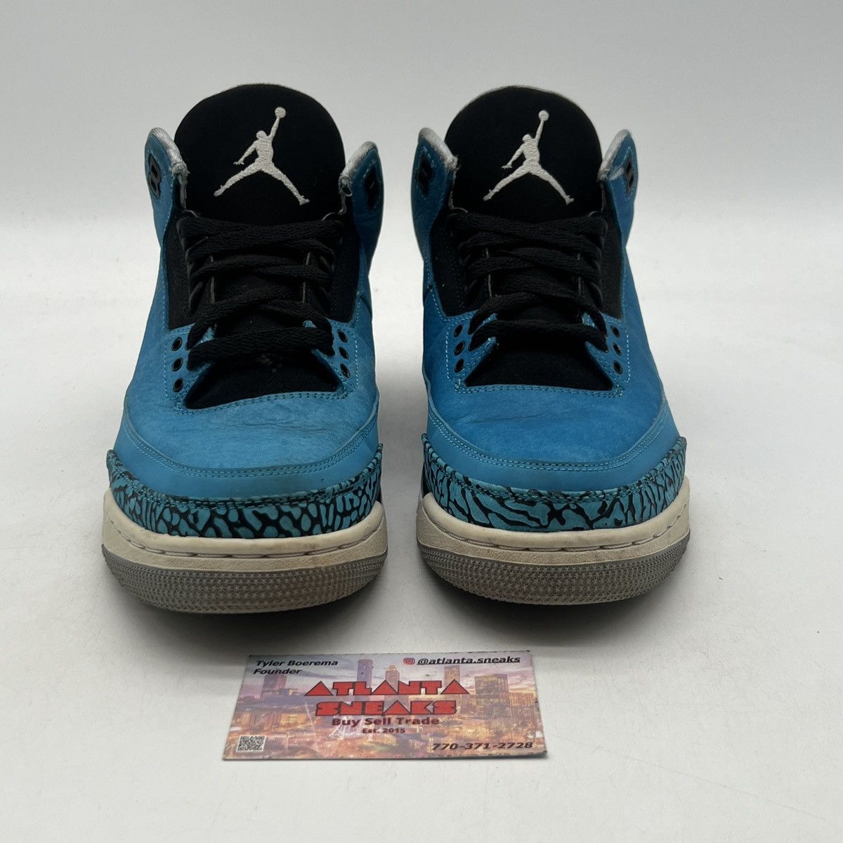 Jordan Brand Air Jordan 3 Powder blue Size US 8 / EU 41 - 2 Thumbnail