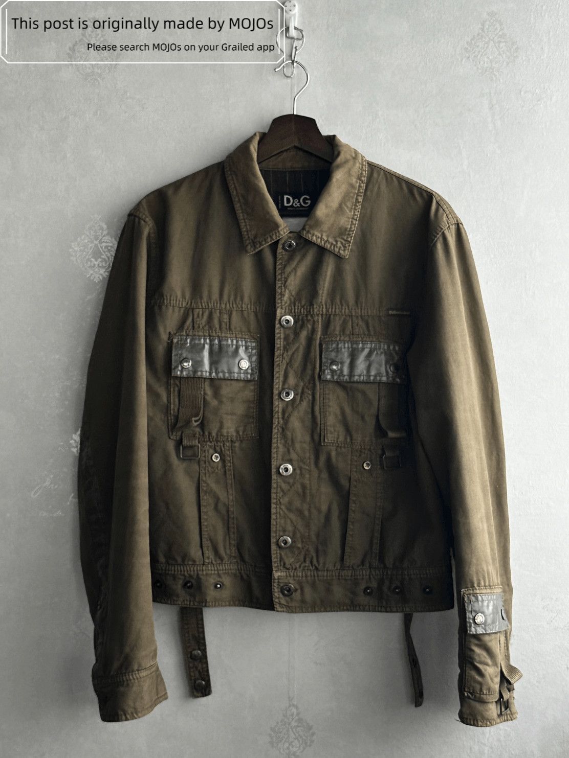 Dolce & Gabbana Dolce & Gabbana 04AW Vintage Joint Military Jacket Size US L / EU 52-54 / 3 - 1 Thumbnail