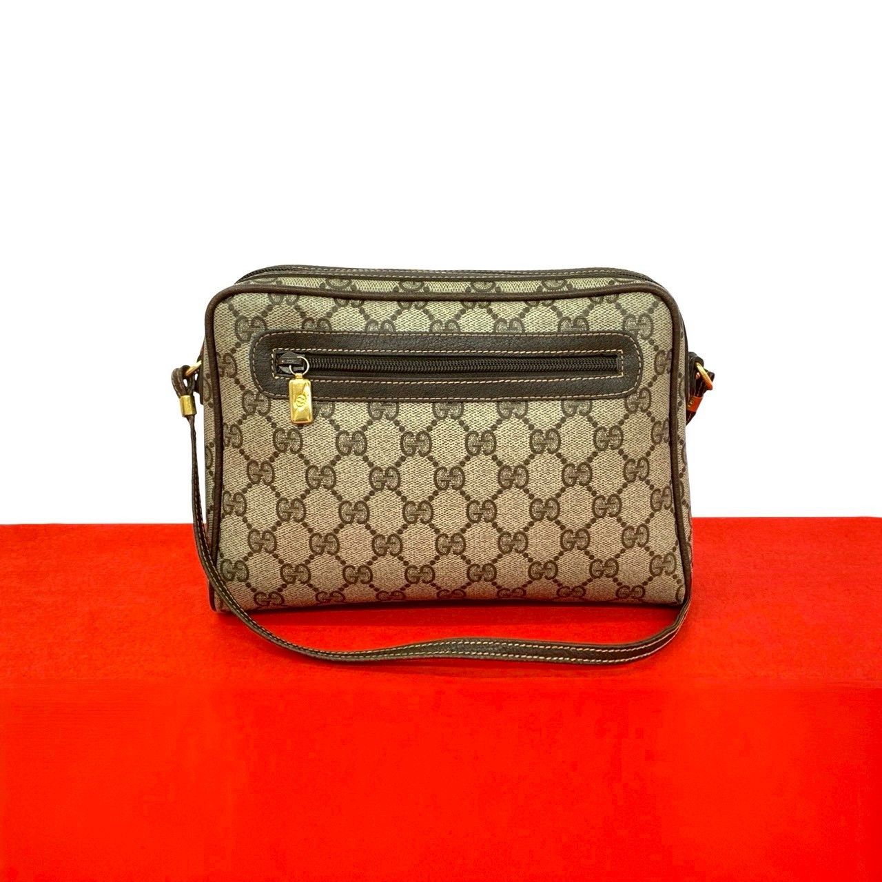 Gucci Gucci Gucci Leather PVC Mini Shoulder Bag Leather Shoulder Bag DUTY FREE for USA Size ONE SIZE - 1 Thumbnail