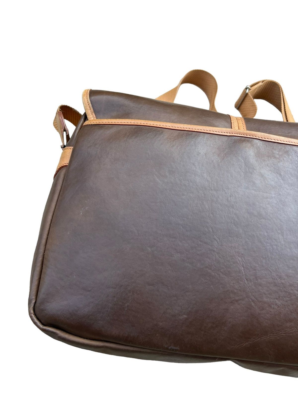 Emanuel Ungaro Vintage Ungaro PU and Leather Messenger Bag Size ONE SIZE - 12 Thumbnail