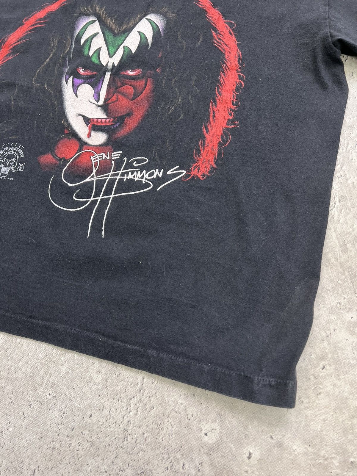 Band Tees × Vintage Vintage SINGLE STITCH Kiss Shirt Band Rare Tee Size US L / EU 52-54 / 3 - 8 Thumbnail
