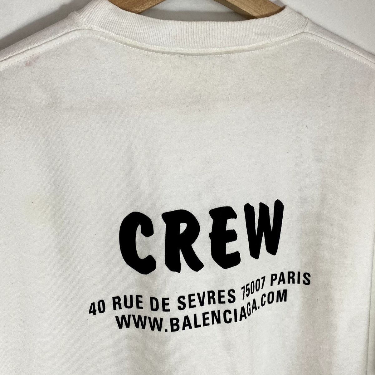 Balenciaga Balenciaga Crew Tee Size US XS / EU 42 / 0 - 5 Thumbnail
