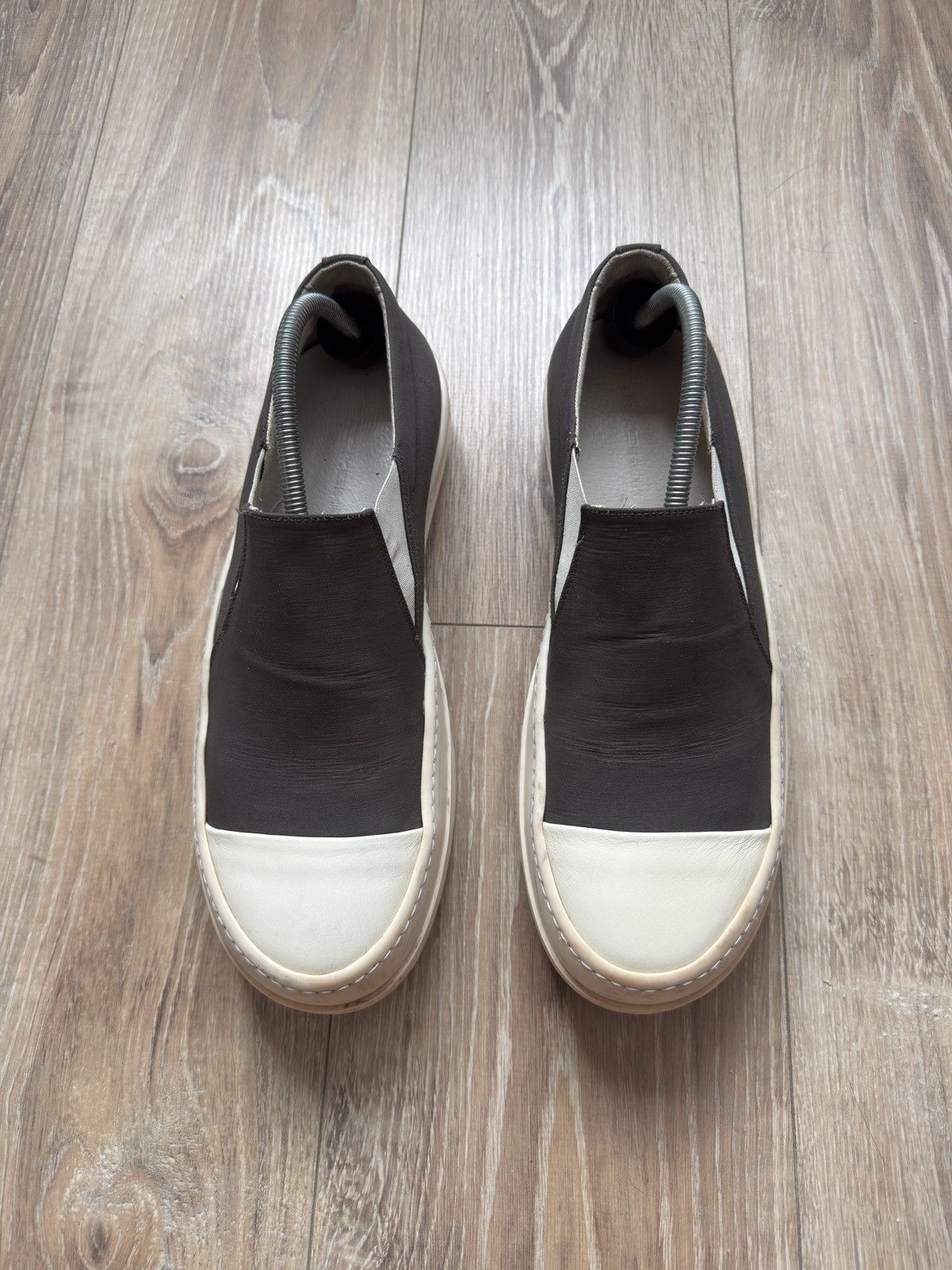 Rick Owens Rick Owens Drkshdw Slip-On Sneakers Size US 12 / EU 45 - 6 Thumbnail