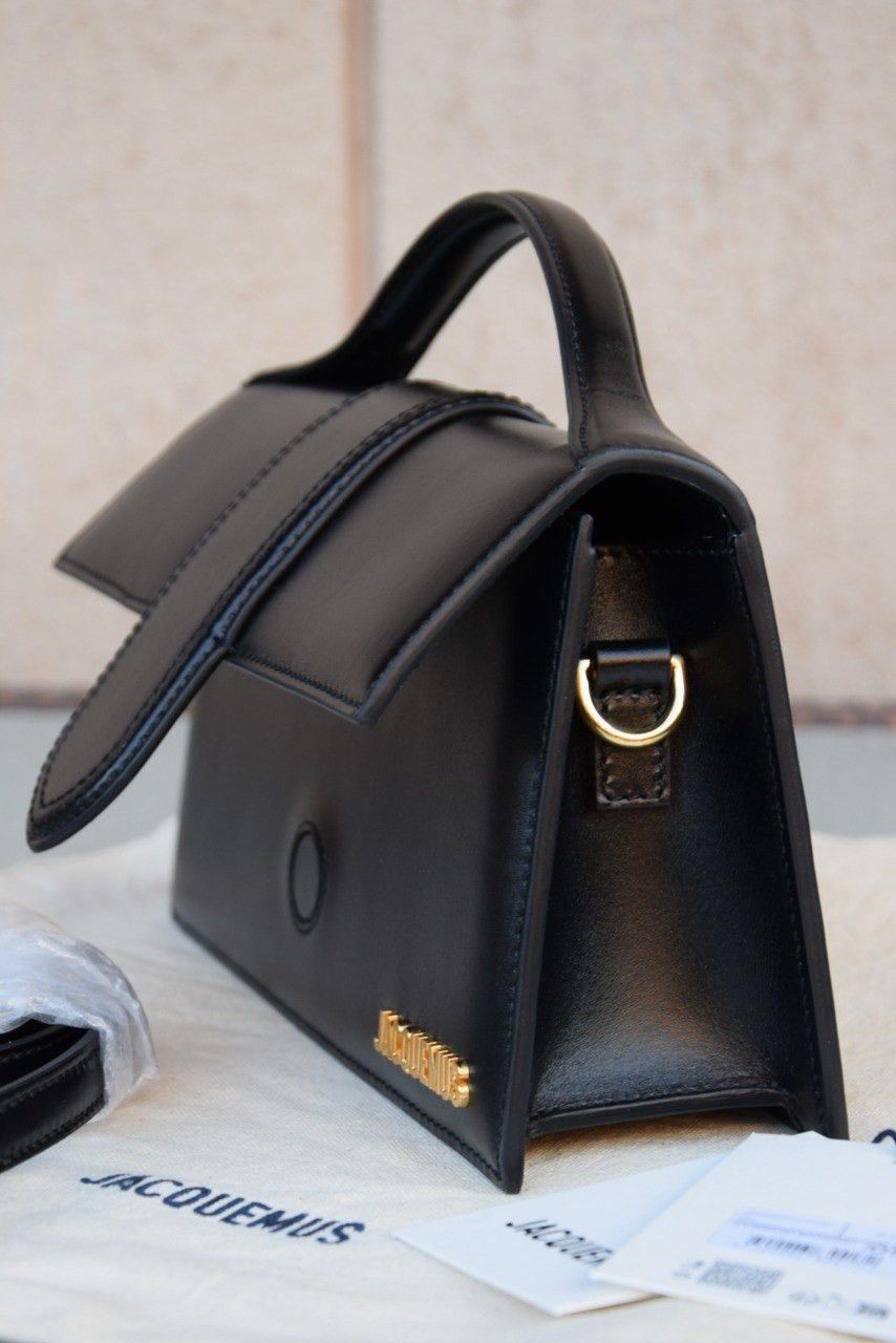 Jacquemus Jacquemus grand bambino black Size ONE SIZE - 5 Thumbnail