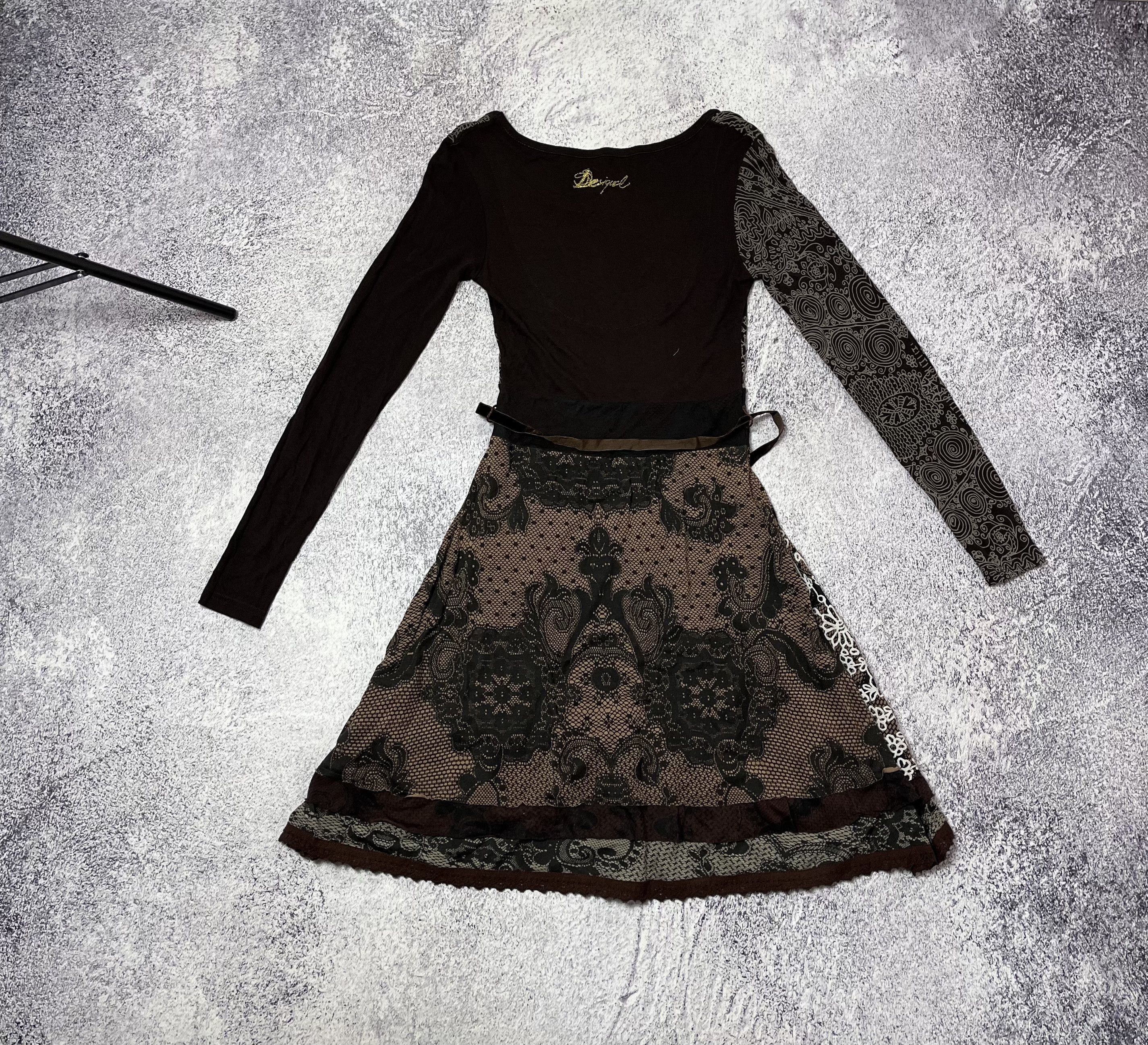 Designer × Japanese Brand Women dress Designer size M glowers Y2K Size M / US 6-8 / IT 42-44 - 8 Thumbnail