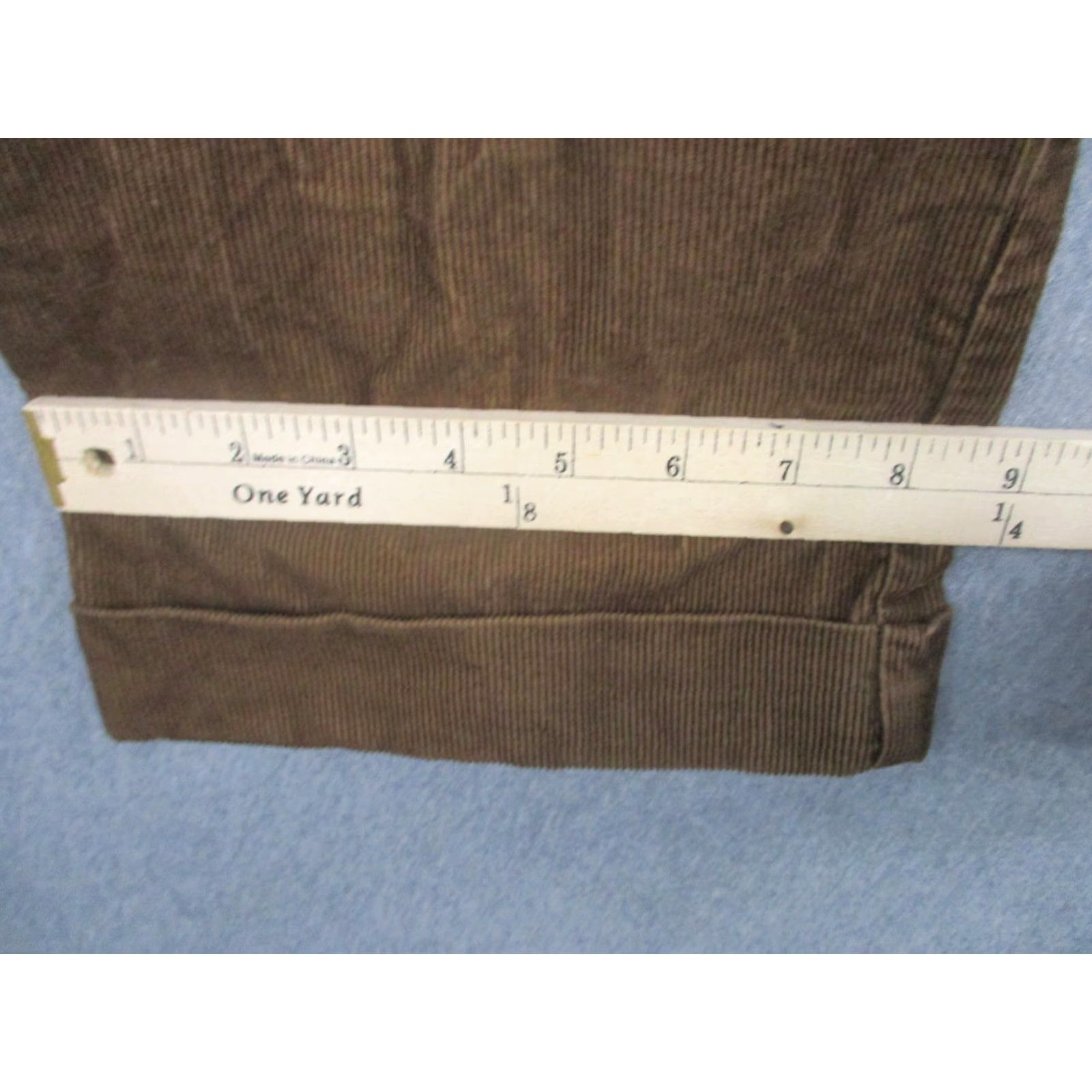Polo Ralph Lauren Polo by Ralph Lauren Corduroy Pants Mens 35x30 Brown Hammond Pleated Cuffed Corduroy Dress Pants Men 35/30 Slim Relaxed Front Pleats Size US S / EU 44-46 / 1 - 6 Thumbnail