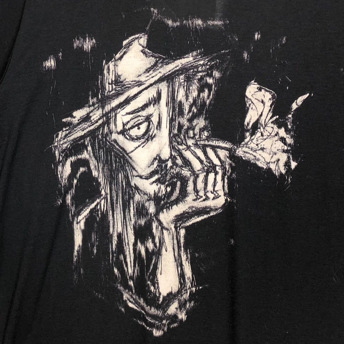 Japanese Brand Yohji Yamamoto Pour Homme S/S 2022 BNWT Graphic Shirt Size US XL / EU 56 / 4 - 4 Thumbnail