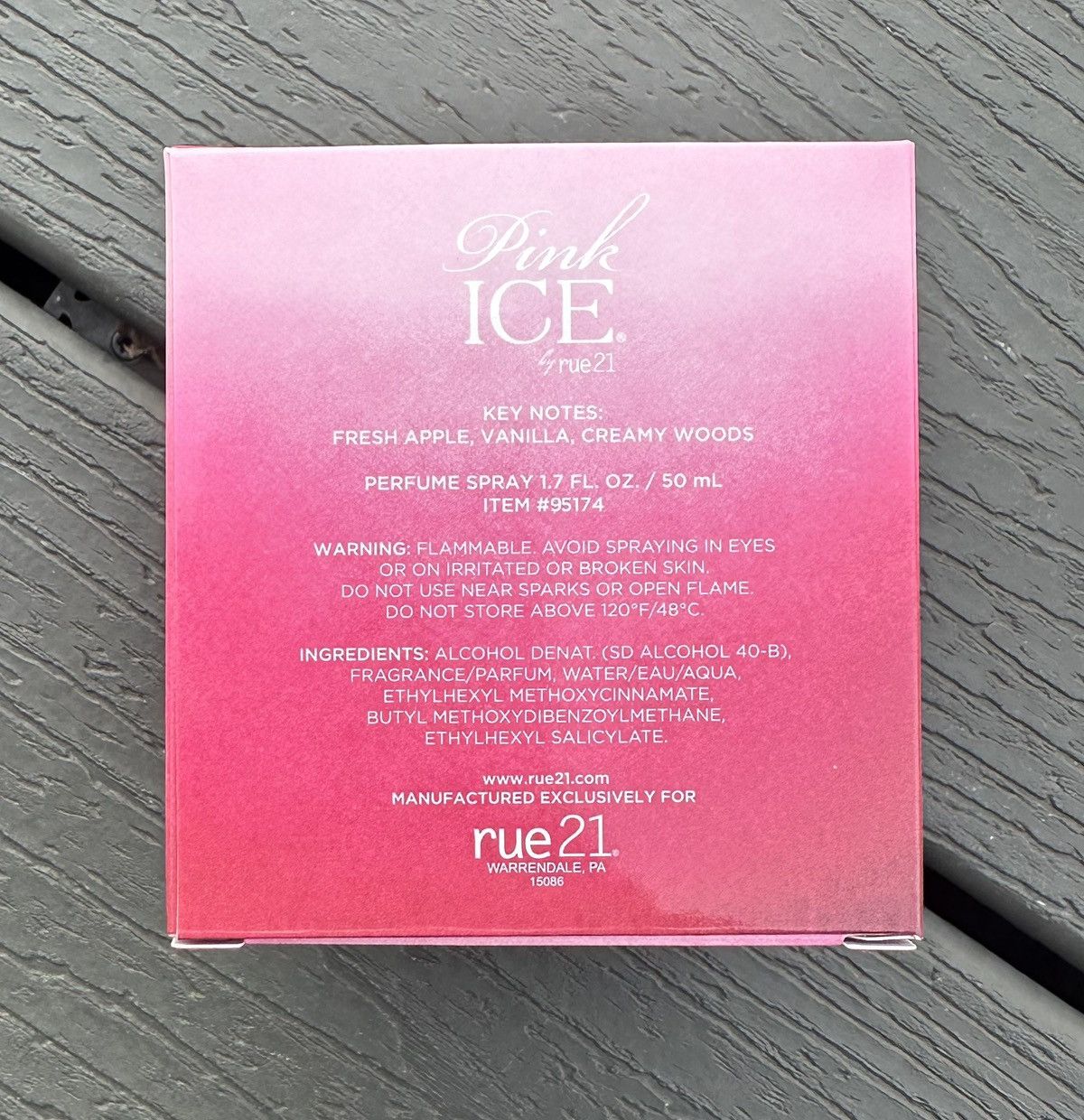 rue21 Pink Ice By Rue 21 Perfume Spray 1.7 FL. OZ. / 50 mL (NEW) Size ONE SIZE - 4 Thumbnail