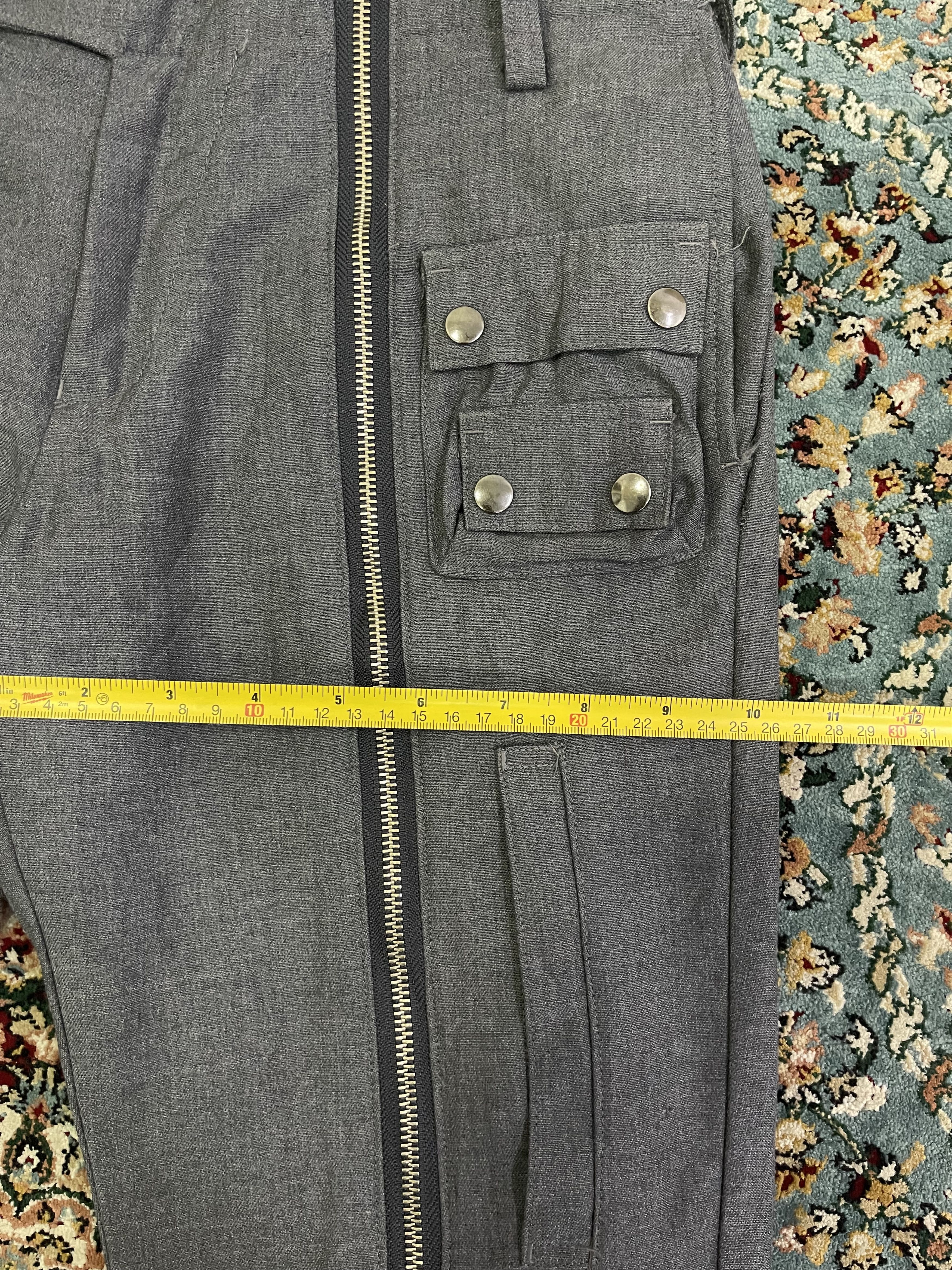 Undercover Undercover 08AW Underman G DoubleLine Zip Cargo Pant Size US 29 - 11 Thumbnail