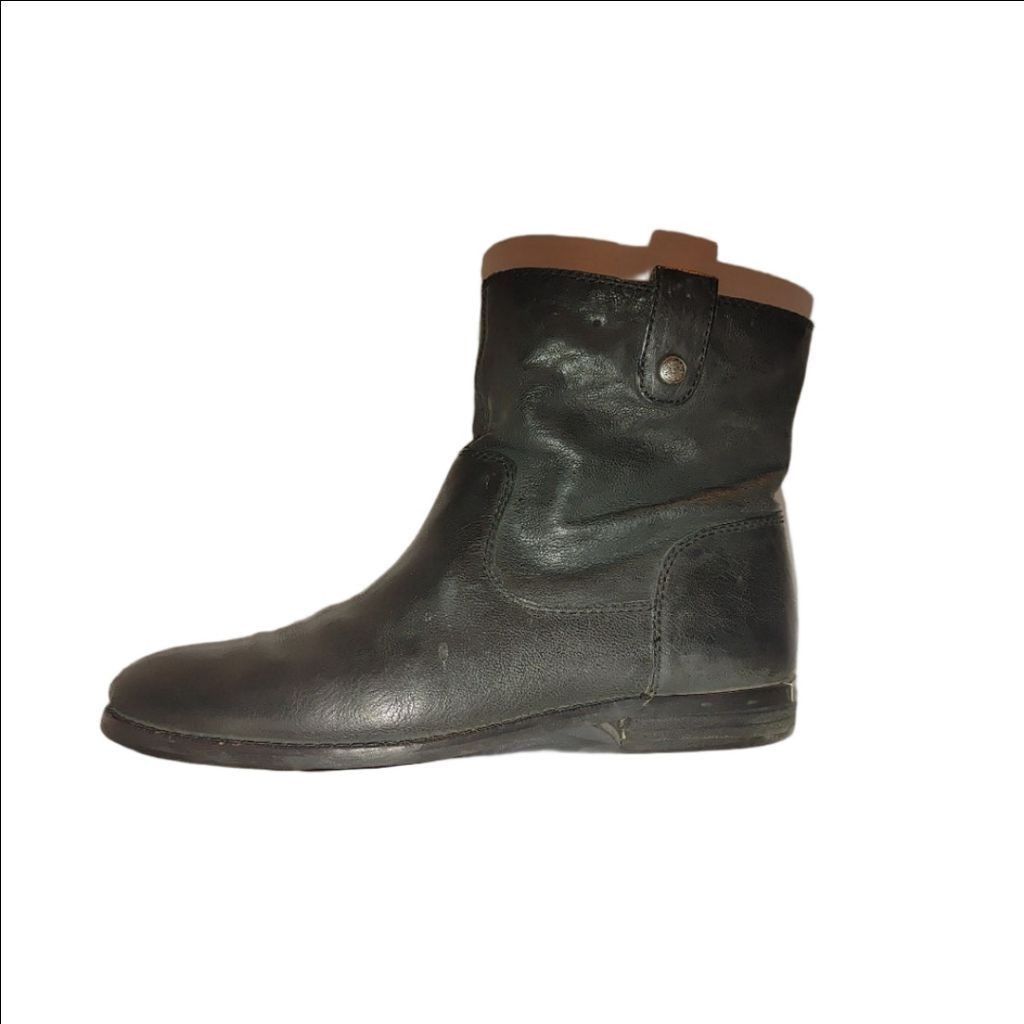 The Unbranded Brand Arturo Chaing Leather Moto Boots Size 8 Size US 8 / IT 38 - 1 Thumbnail