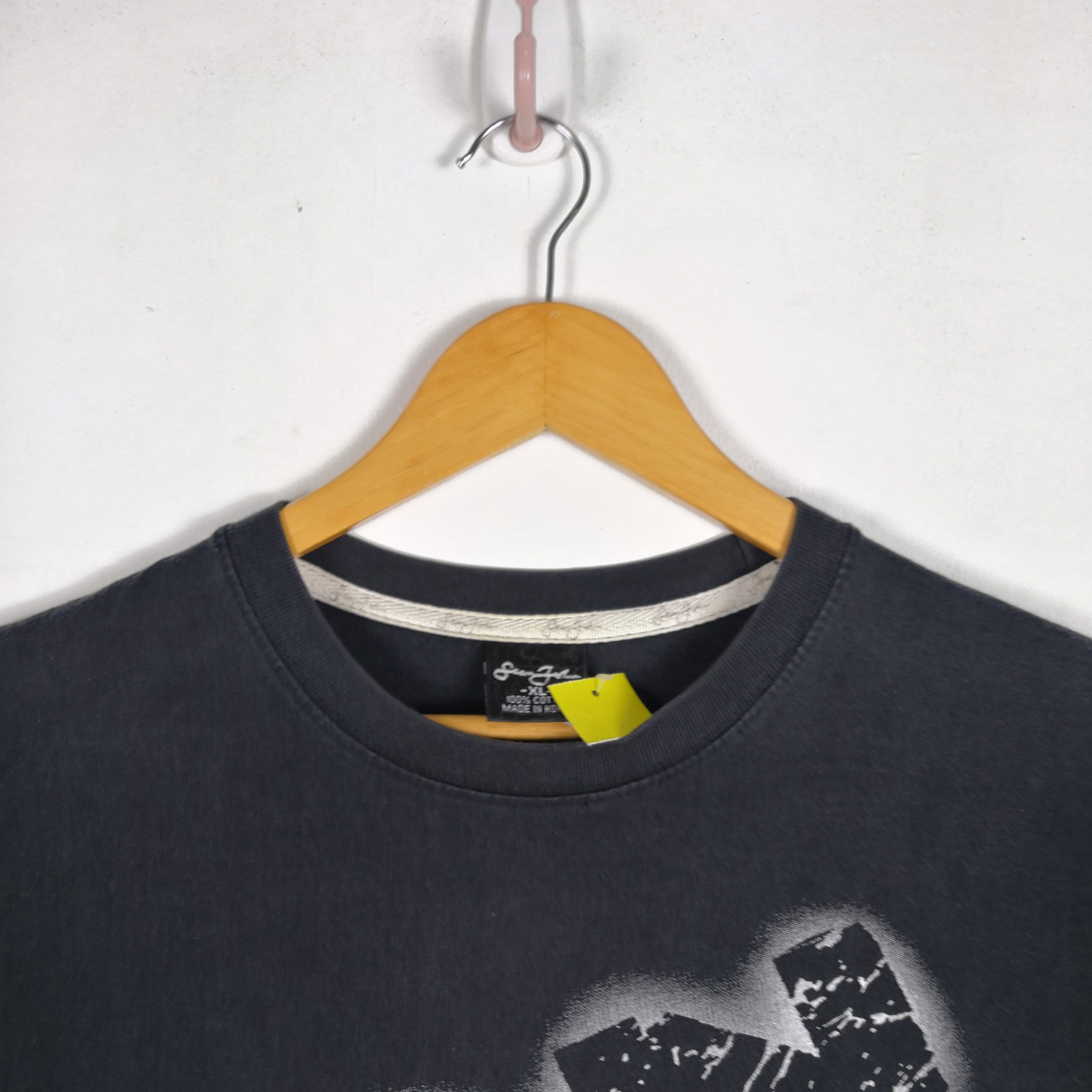 Vintage Y2K Baggy Sean John T-Shirt Streetwear Crewneck Tees