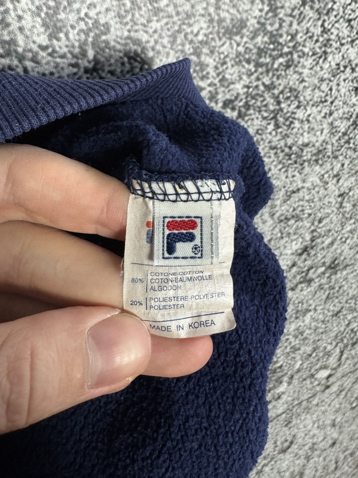 Fila FILA Vintage Crewneck Sweatshirt Big Logo Streetwear Size S Size US S / EU 44-46 / 1 - 8 Thumbnail