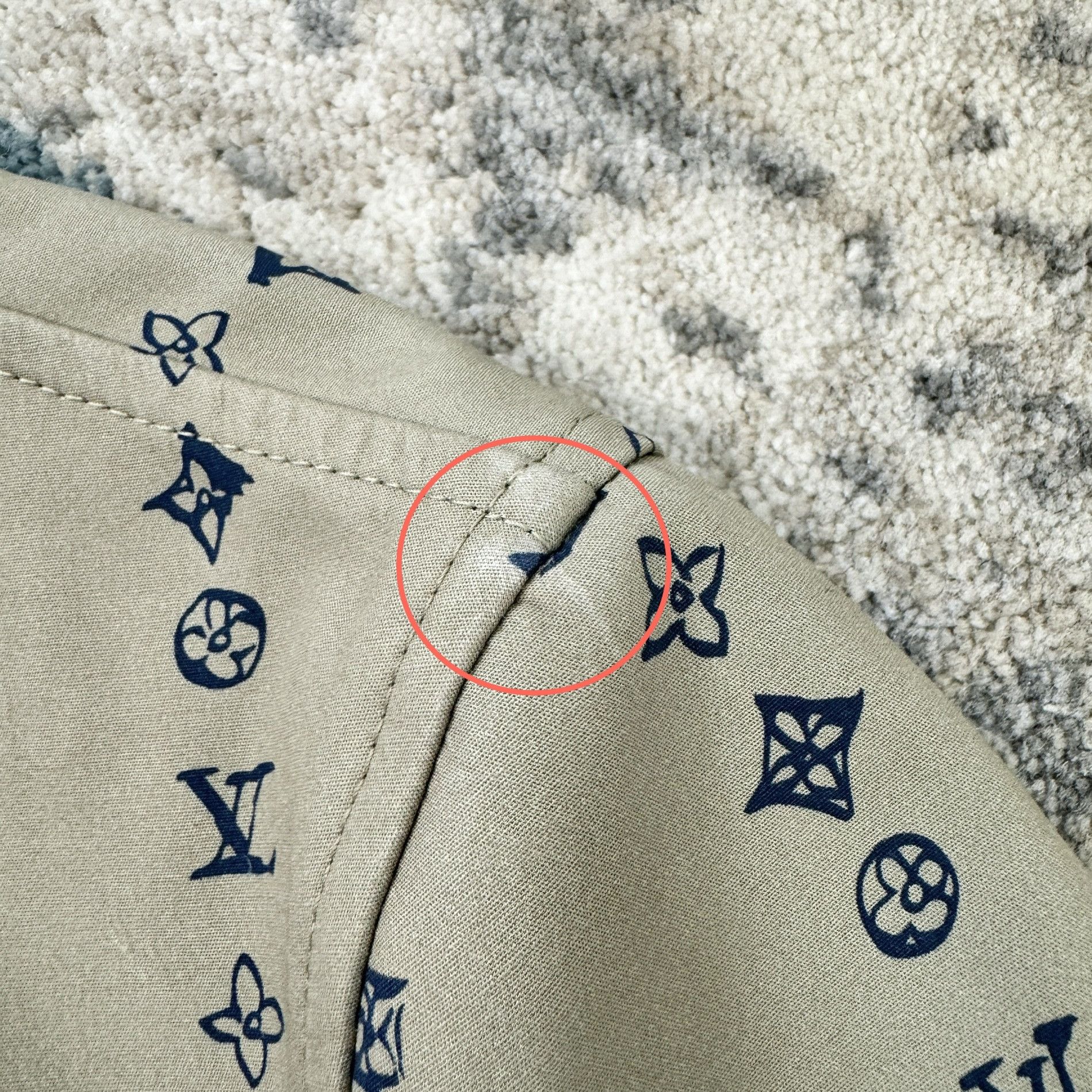 Louis Vuitton Louis Vuitton x Nigo 1A9GBI Monogram Belted Jacket RRP £3100 Size US M / EU 48-50 / 2 - 12 Thumbnail