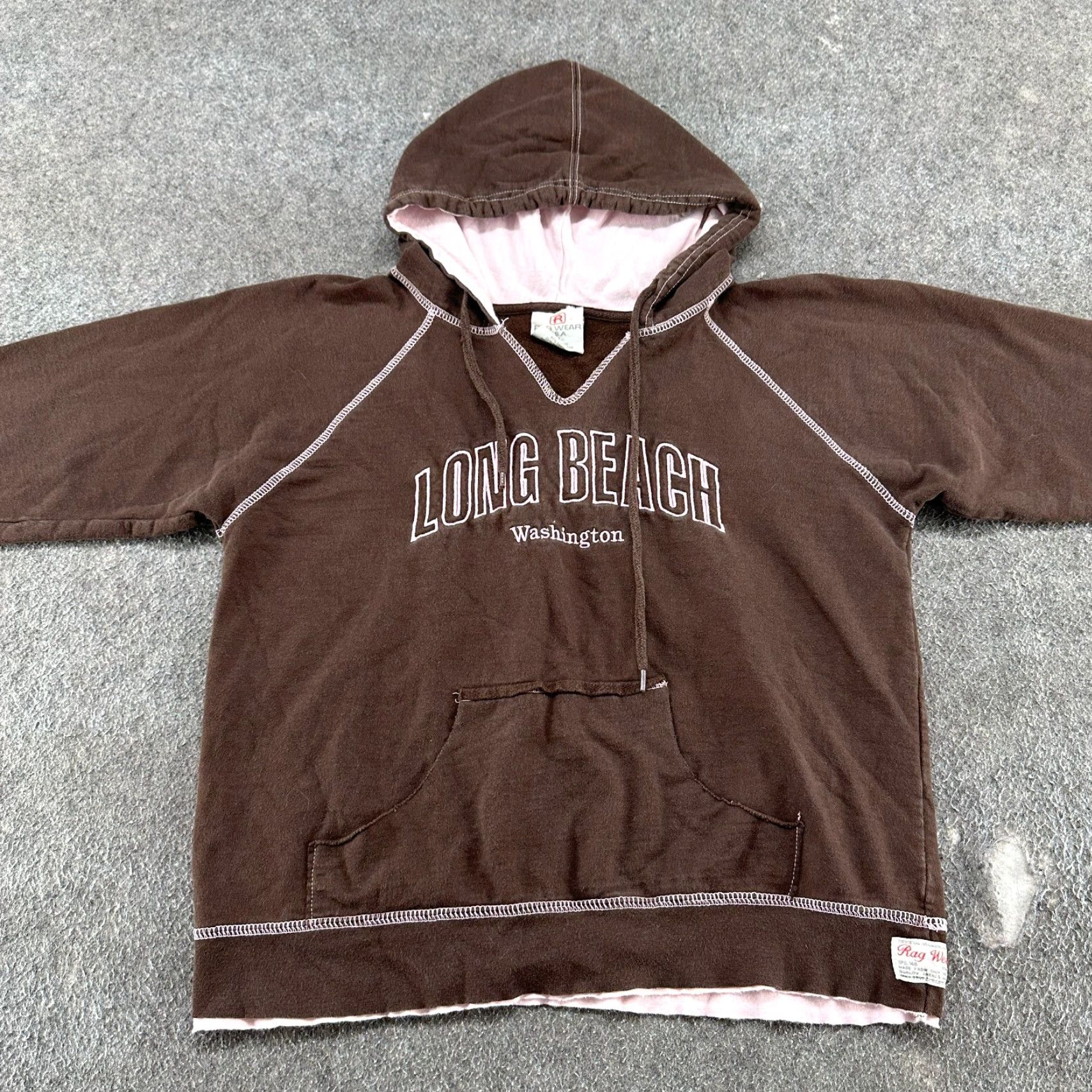 Vintage **VINTAGE Ragwear Hoodie Women M Brown Long Sleeve Pullover** User: **VINTAGE Ragwear Women's Hoodie M Brown Long Sleeve Pullover** Size M / US 6-8 / IT 42-44 - 3 Thumbnail