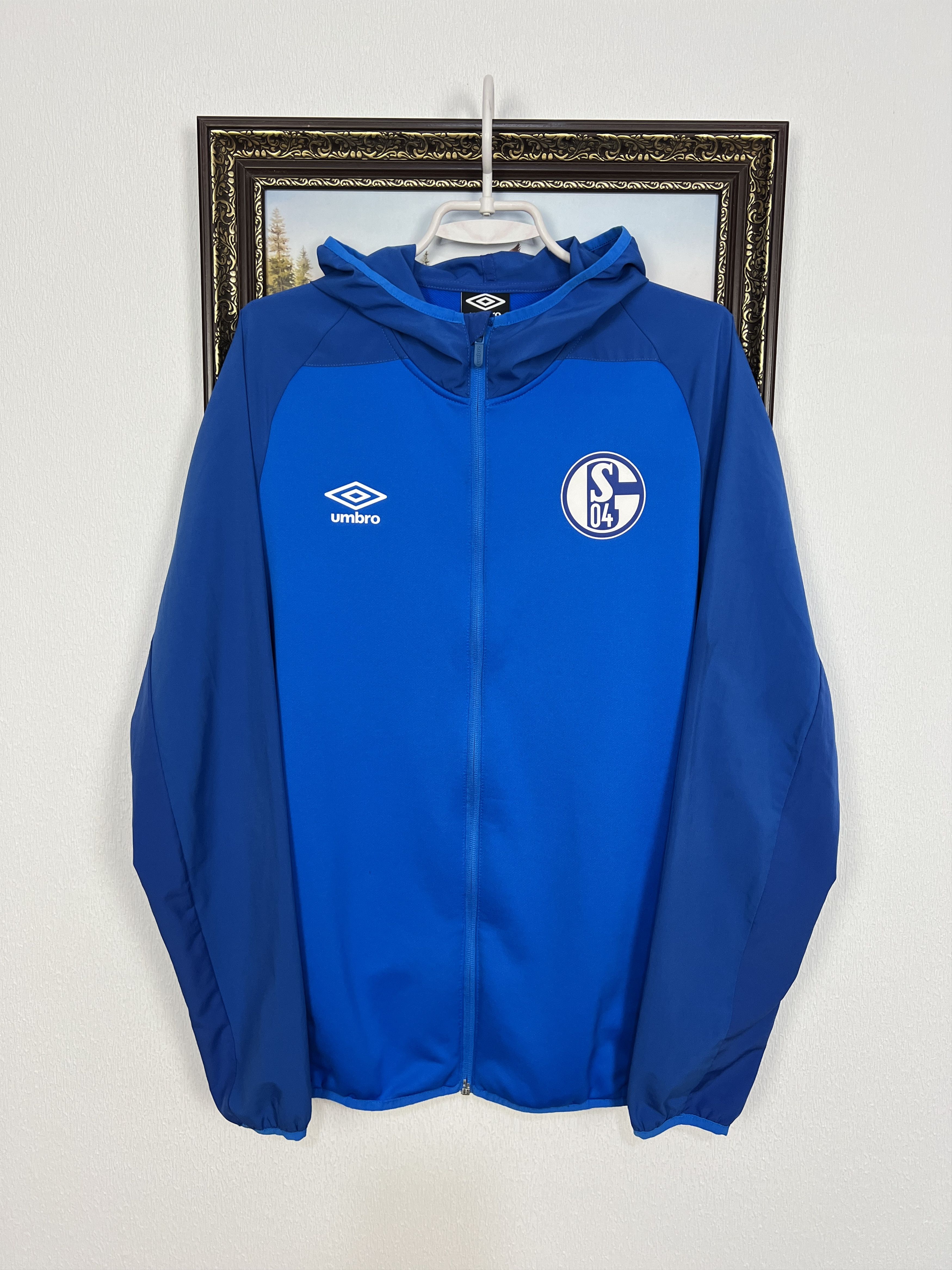 Umbro Umbro FC Schalke 04 Football Train Hooded Jacket Soccer Size US M / EU 48-50 / 2 - 1 Thumbnail