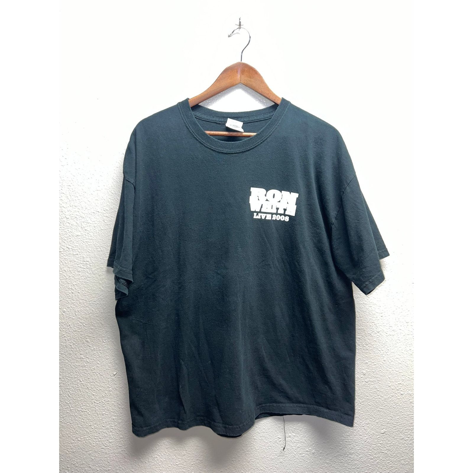 Gildan Ron White Shirt Comedy Comedian Tour Graphic Black Tee XL Size US XL / EU 56 / 4 - 1 Thumbnail