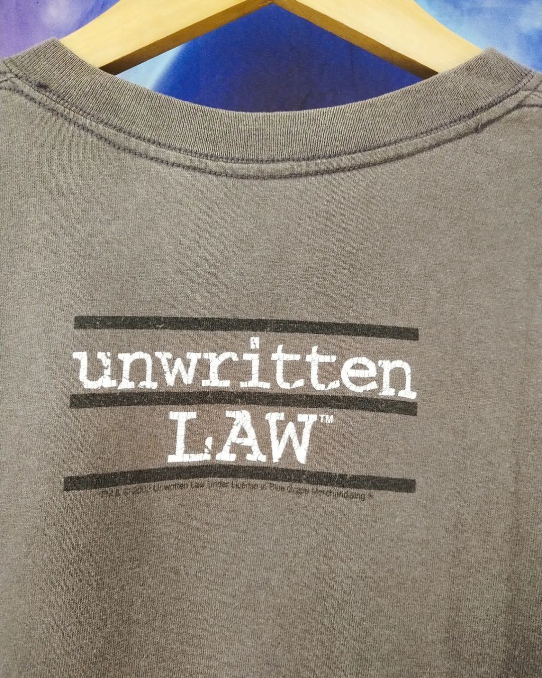 Band Tees Vintage Unwritten Law Official Band Tees Blue Grape Size US L / EU 52-54 / 3 - 4 Thumbnail