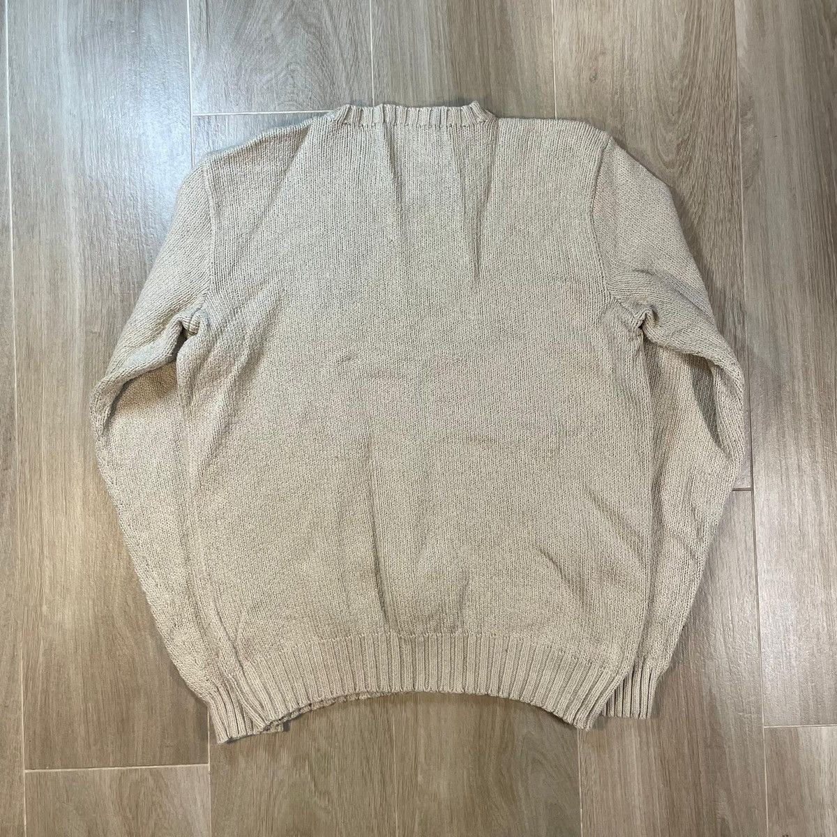 Polo Ralph Lauren Cream Polo Ralph Lauren jumper sweater casual old money Size US M / EU 48-50 / 2 - 2 Thumbnail