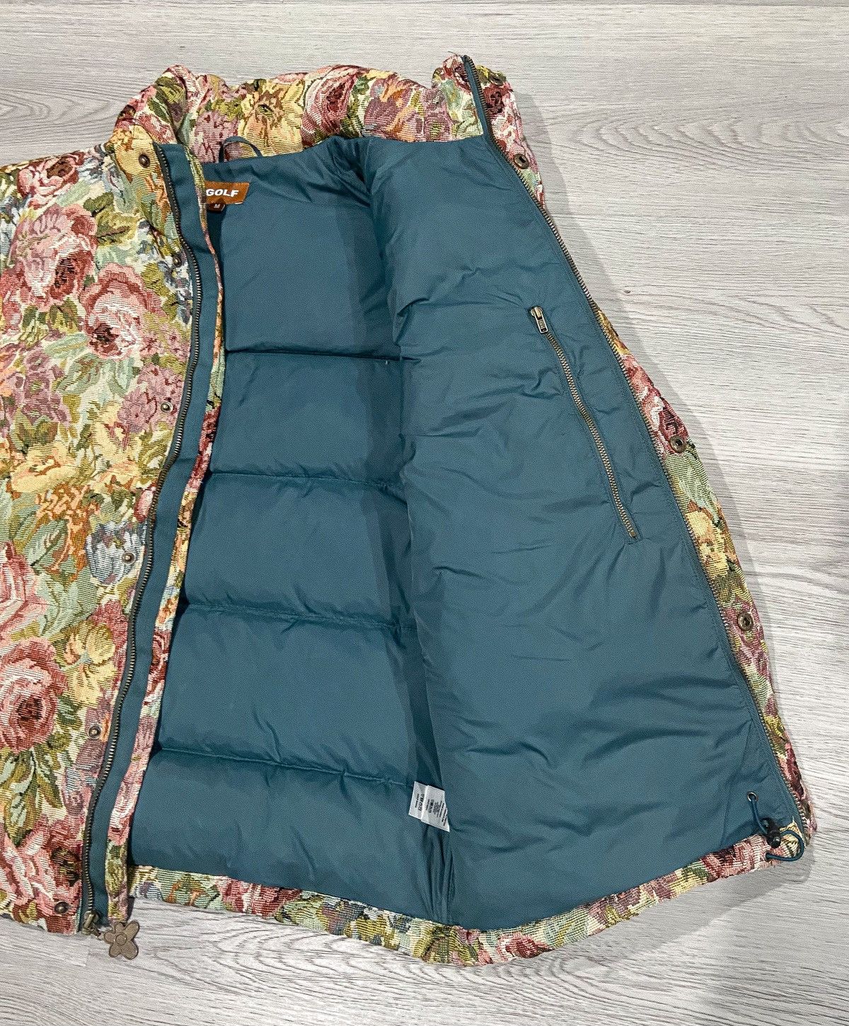 Golf Wang Golf Wang Garden Puffer Jacket Rose Pink Size US M / EU 48-50 / 2 - 9 Thumbnail