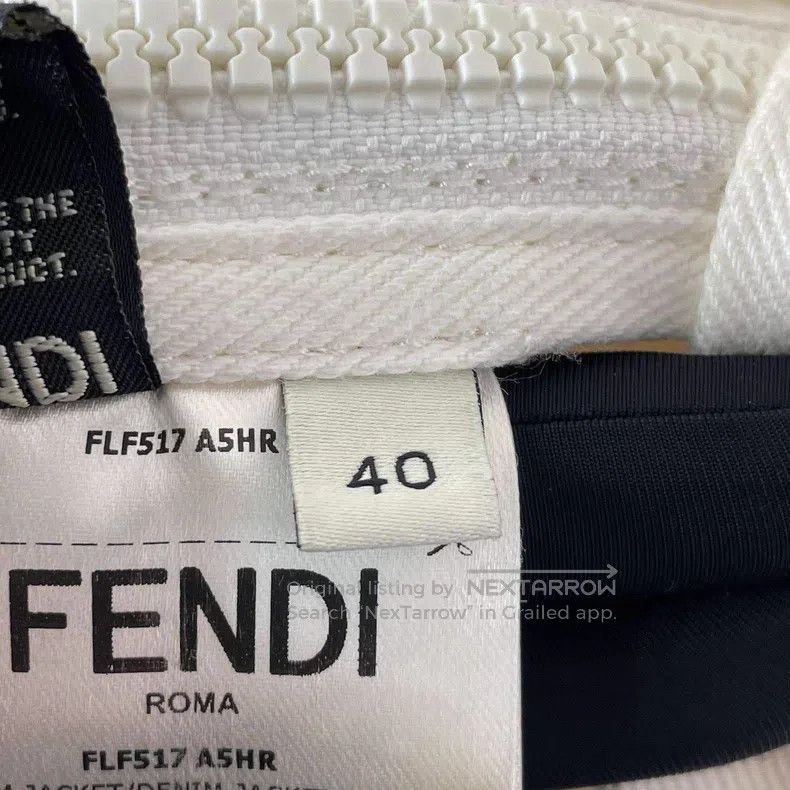 Fendi Fendi White Jacket Size XS / US 0-2 / IT 36-38 - 4 Thumbnail