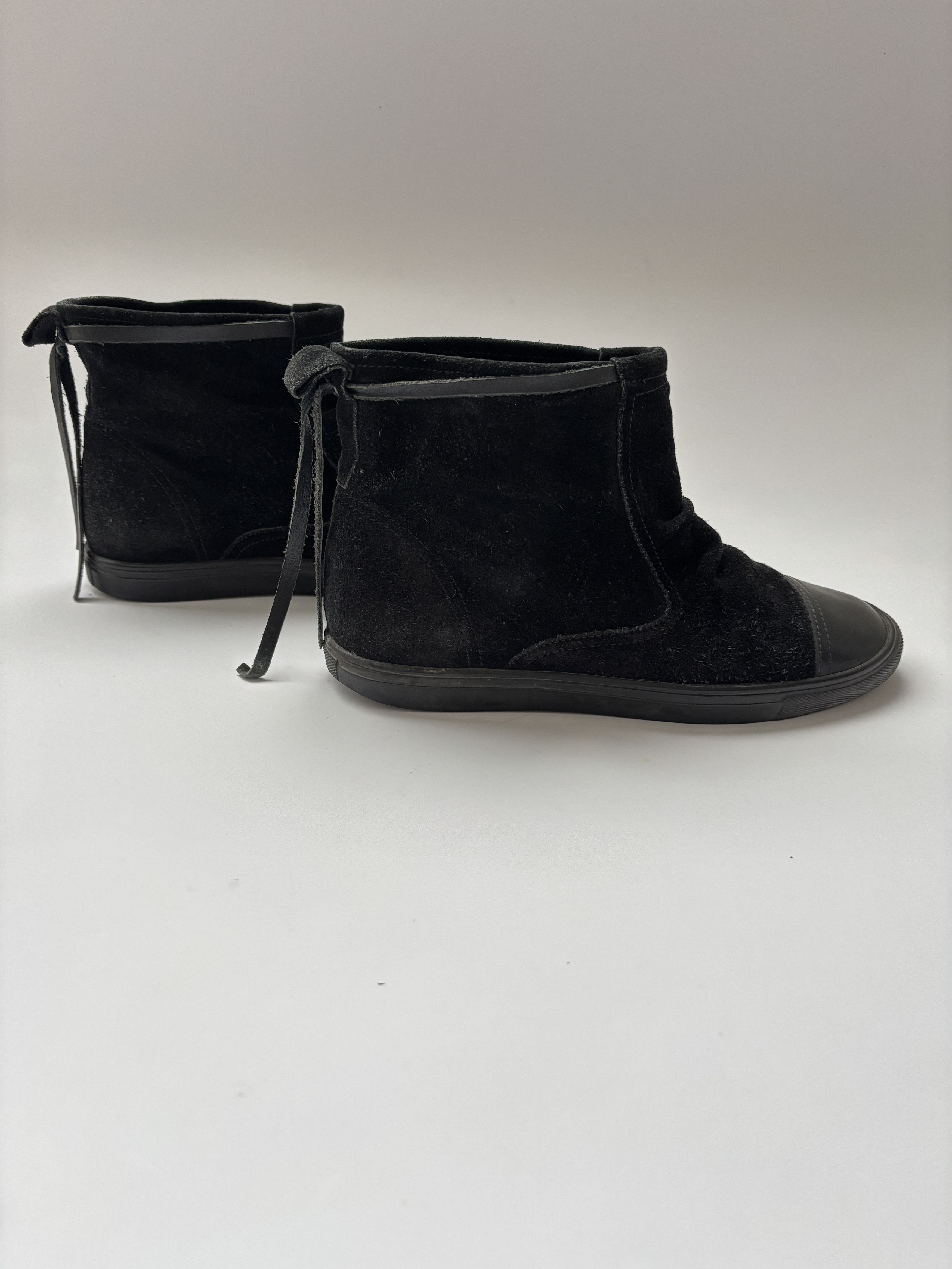 Maison Margiela ⚡️QUICK SALE⚡️Maison Margiela MM6 Black Suede Ankle Boots Size US 7 / IT 37 - 6 Thumbnail