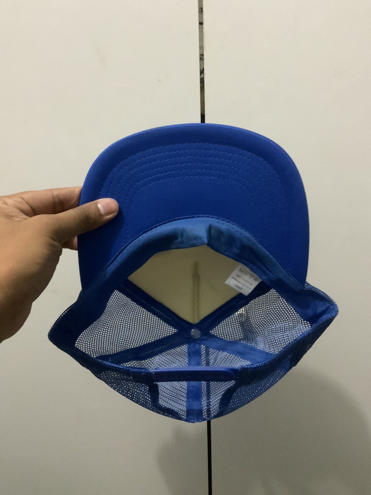 Japanese Brand Hayato Blue Japan Trucker Hat Size ONE SIZE - 7 Thumbnail