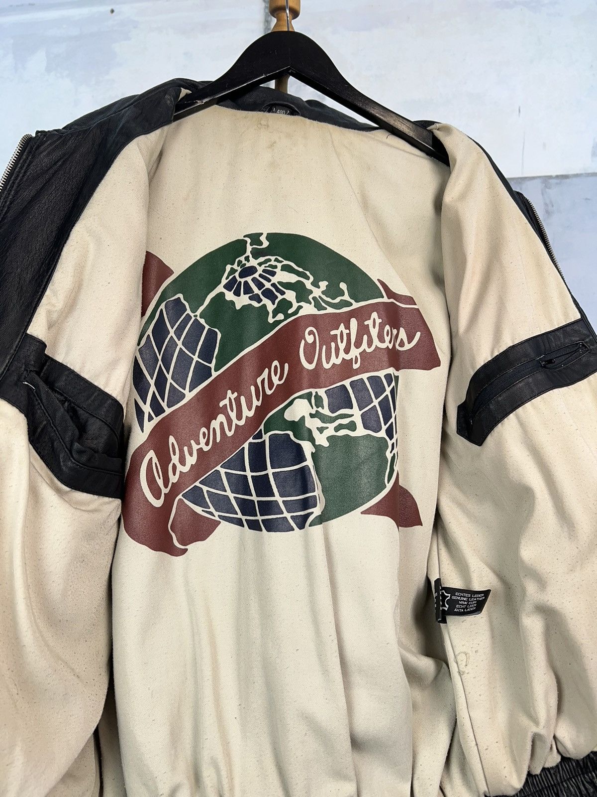 Vintage Vintage USA Leather Jacket Size M - L Size US M / EU 48-50 / 2 - 8 Thumbnail