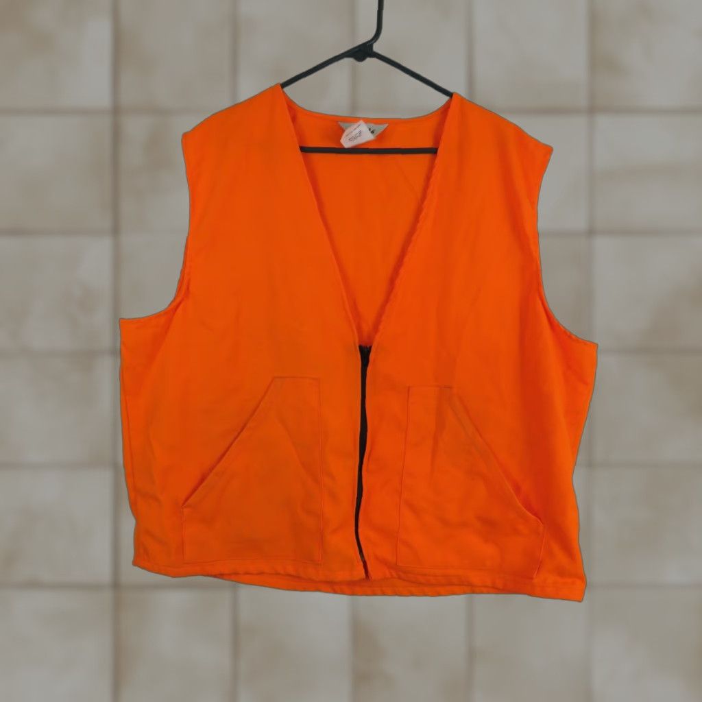 Walls VINTAGE Walls Vest XL Orange Hunting Upland Game Bird Pouch Men XL Shirts? Size US XL / EU 56 / 4 - 1 Thumbnail