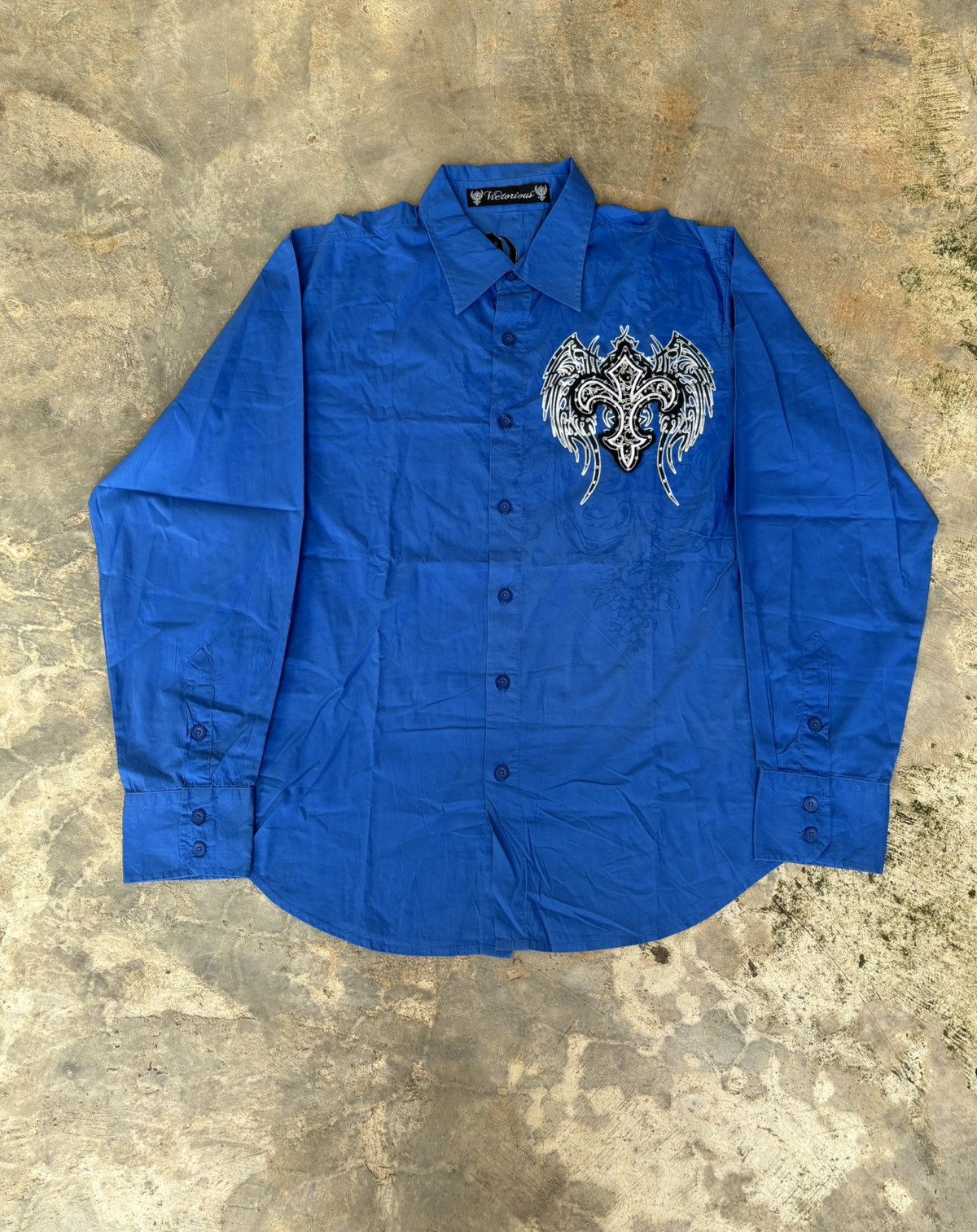 Y2k Urban Couture Big Logo Ifsixwasnine Punk Style Shirt