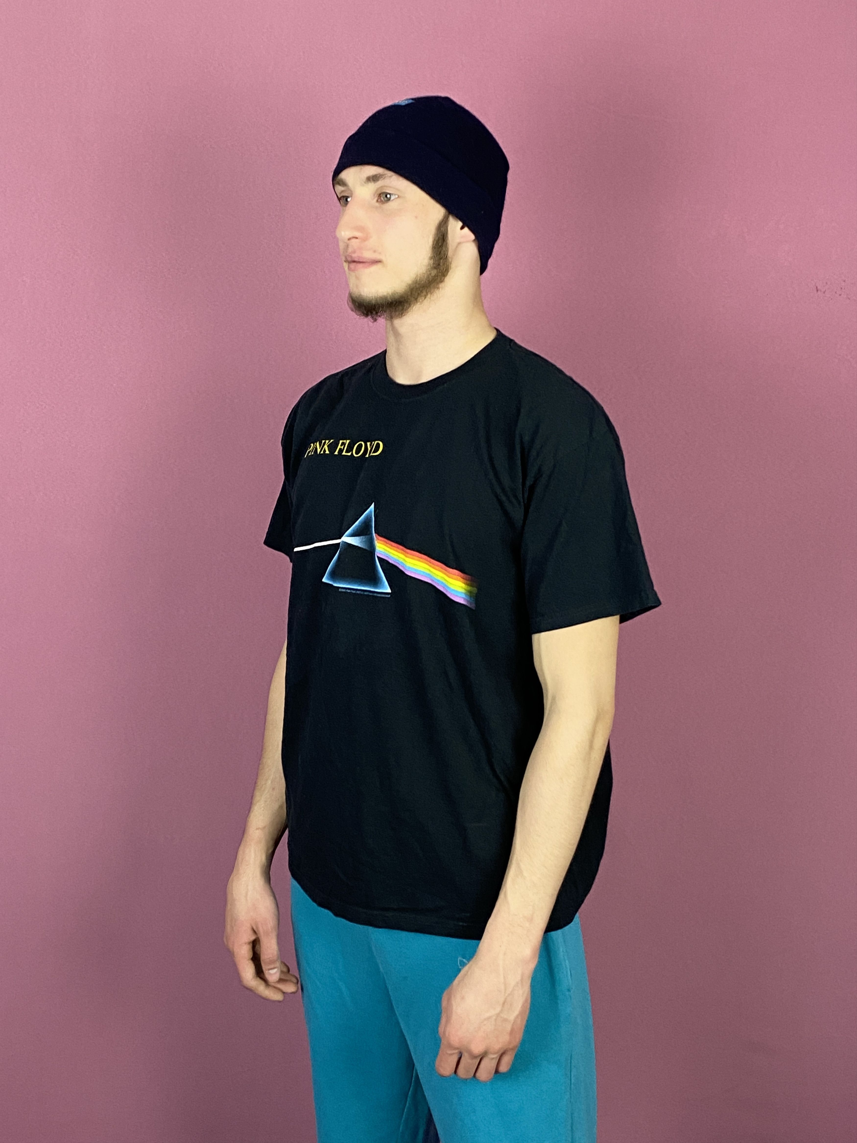 Gildan × Pink Floyd × Vintage 2008 Pink Floyd Dark Side of the Moon Vintage Band T-Shirt Size US L / EU 52-54 / 3 - 2 Thumbnail