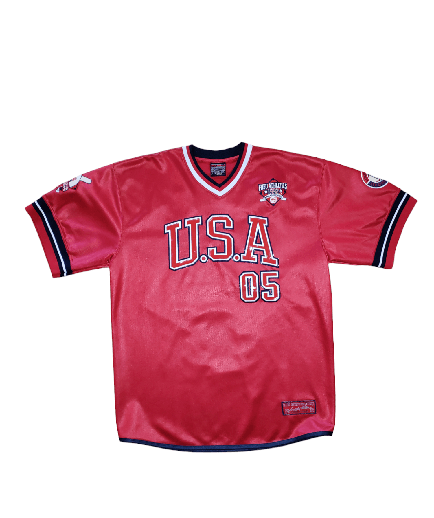 image of Fubu Limited Edition Usa Jersey in Red, Men's (Size XL)