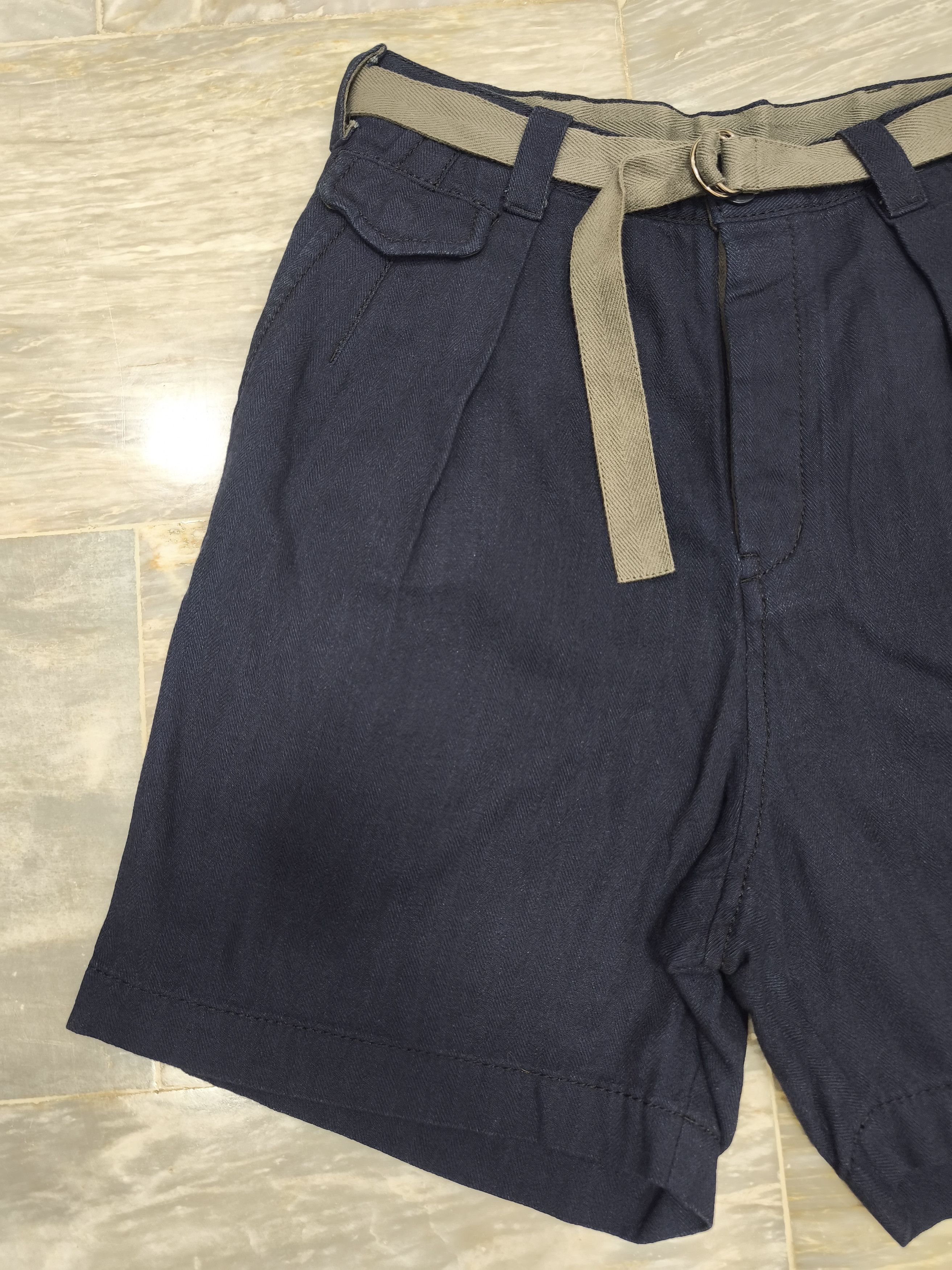 Sacai Sacai Drop crotch Jorts with Belt Size US 34 / EU 50 - 2 Thumbnail