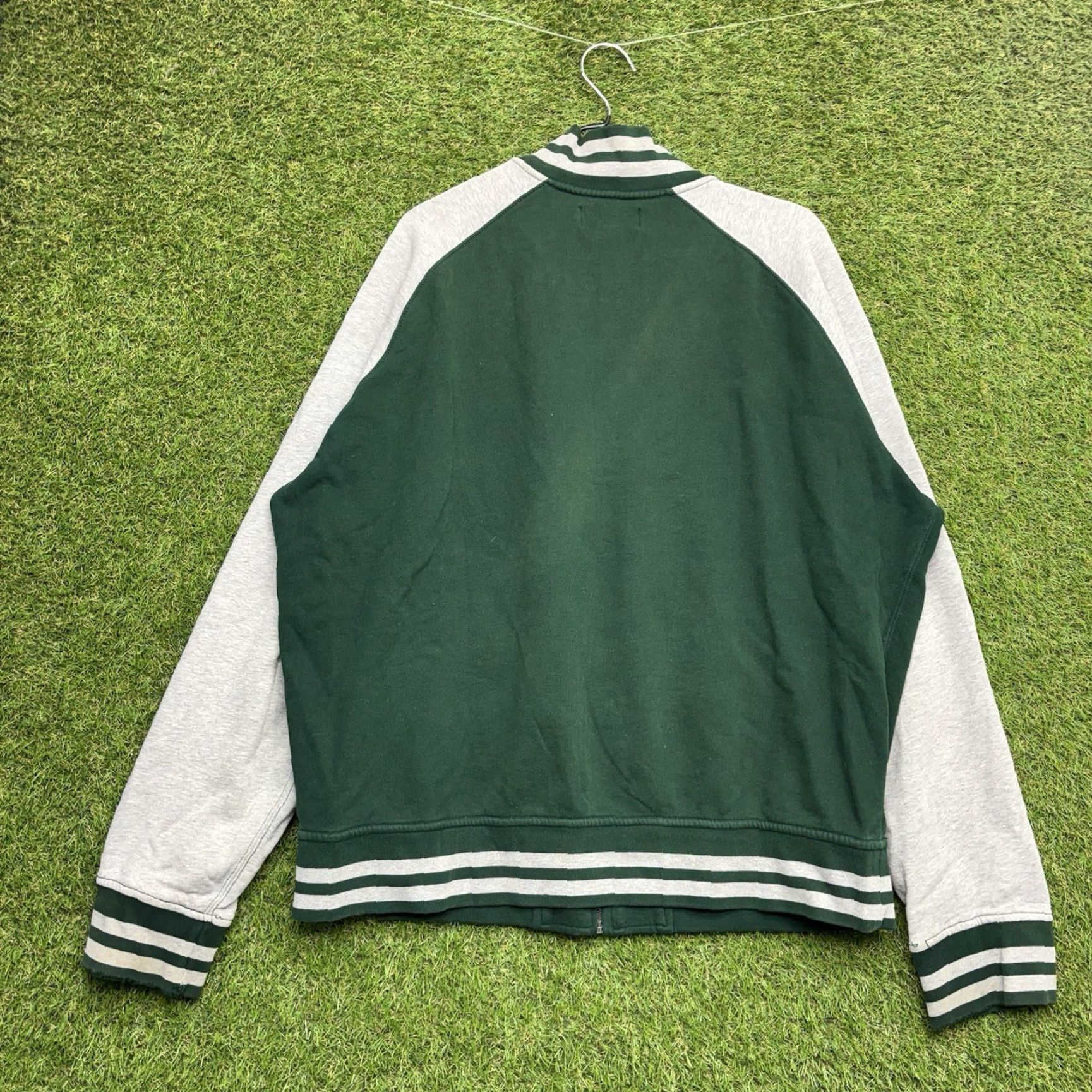 Polo Ralph Lauren VINTAGE Polo Ralph Lauren Jacket Mens 2XL Baseball Rugby Green Full Zip Up Size US M / EU 48-50 / 2 - 2 Thumbnail