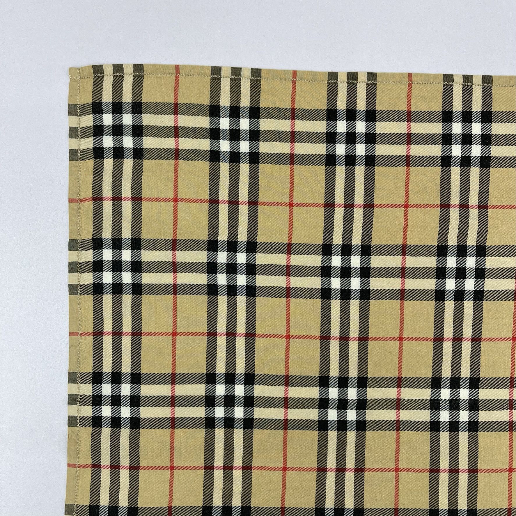 Burberry Burberry Nova Check Handkerchief / Bandana - 4150 Size ONE SIZE - 4 Thumbnail