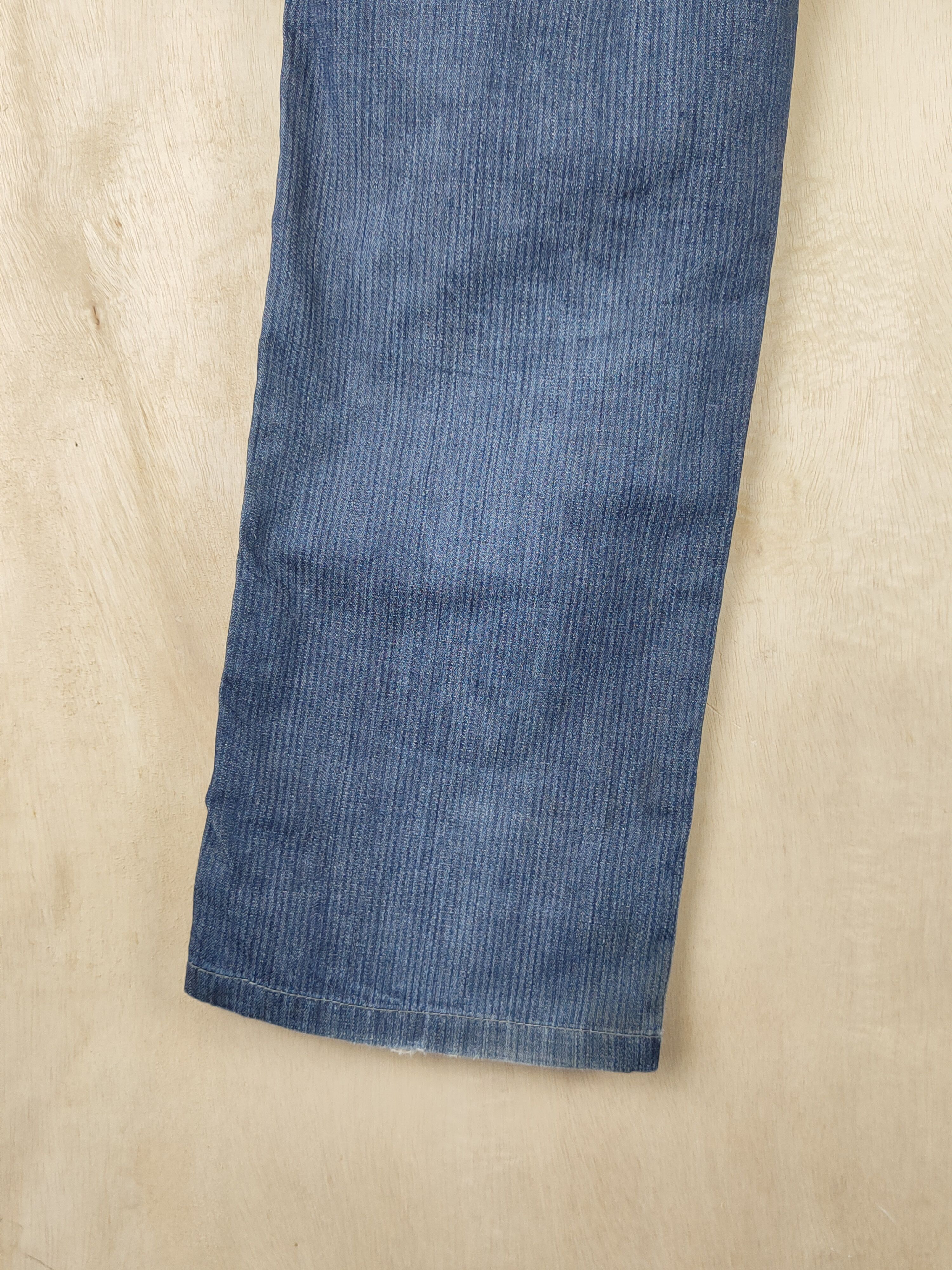 Edwin Edwin Dark Blue Faded Distressed Ripped Jeans #S2475 Size US 31 - 9 Thumbnail