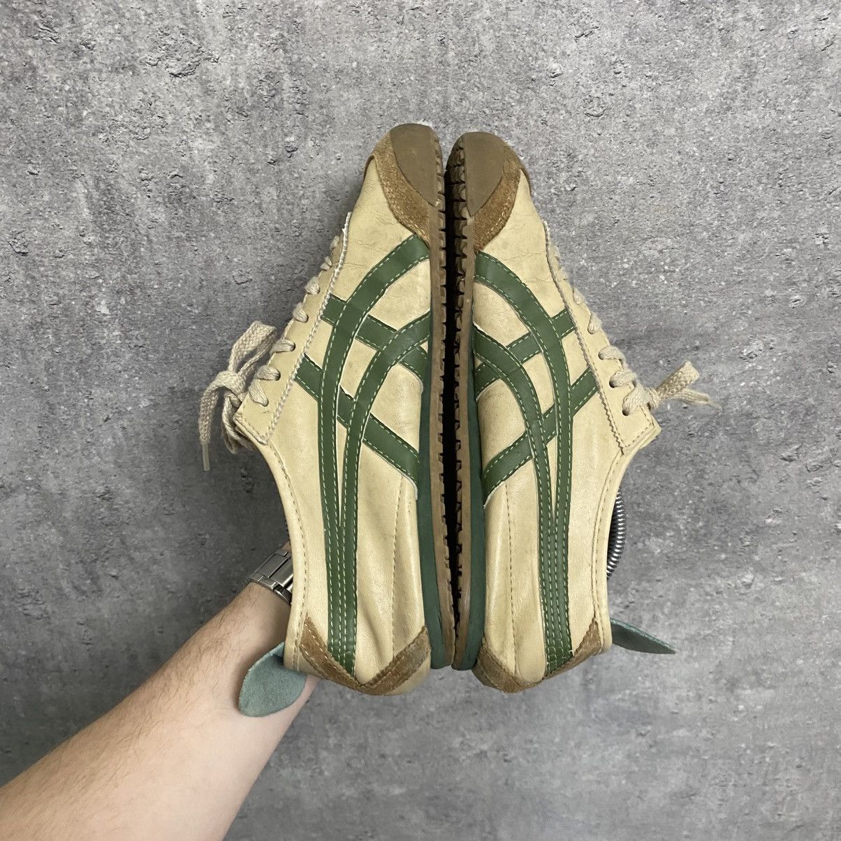 Asics Rare Vintage Asics Onitsuka Tiger México 66 Leather Sneakers Size US 8.5 / EU 41-42 - 10 Thumbnail