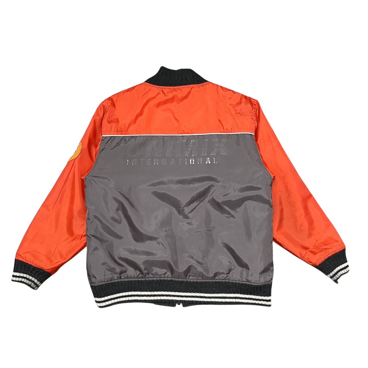 Japanese Brand Vintage 76 Lubricant Racing Oil Puffer Jacket Reversible Size US L / EU 52-54 / 3 - 11 Thumbnail