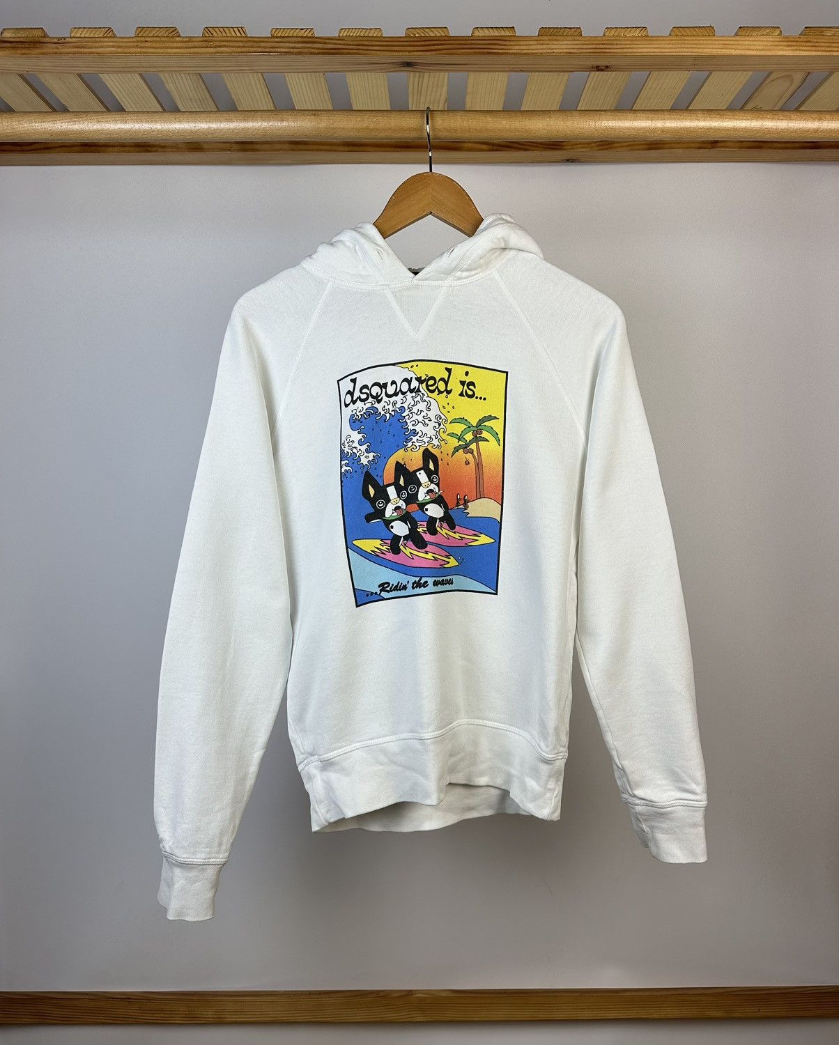 Dsquared2 Dsquared2 is Riding The Wave Hoodie Size US XS / EU 42 / 0 - 1 Thumbnail