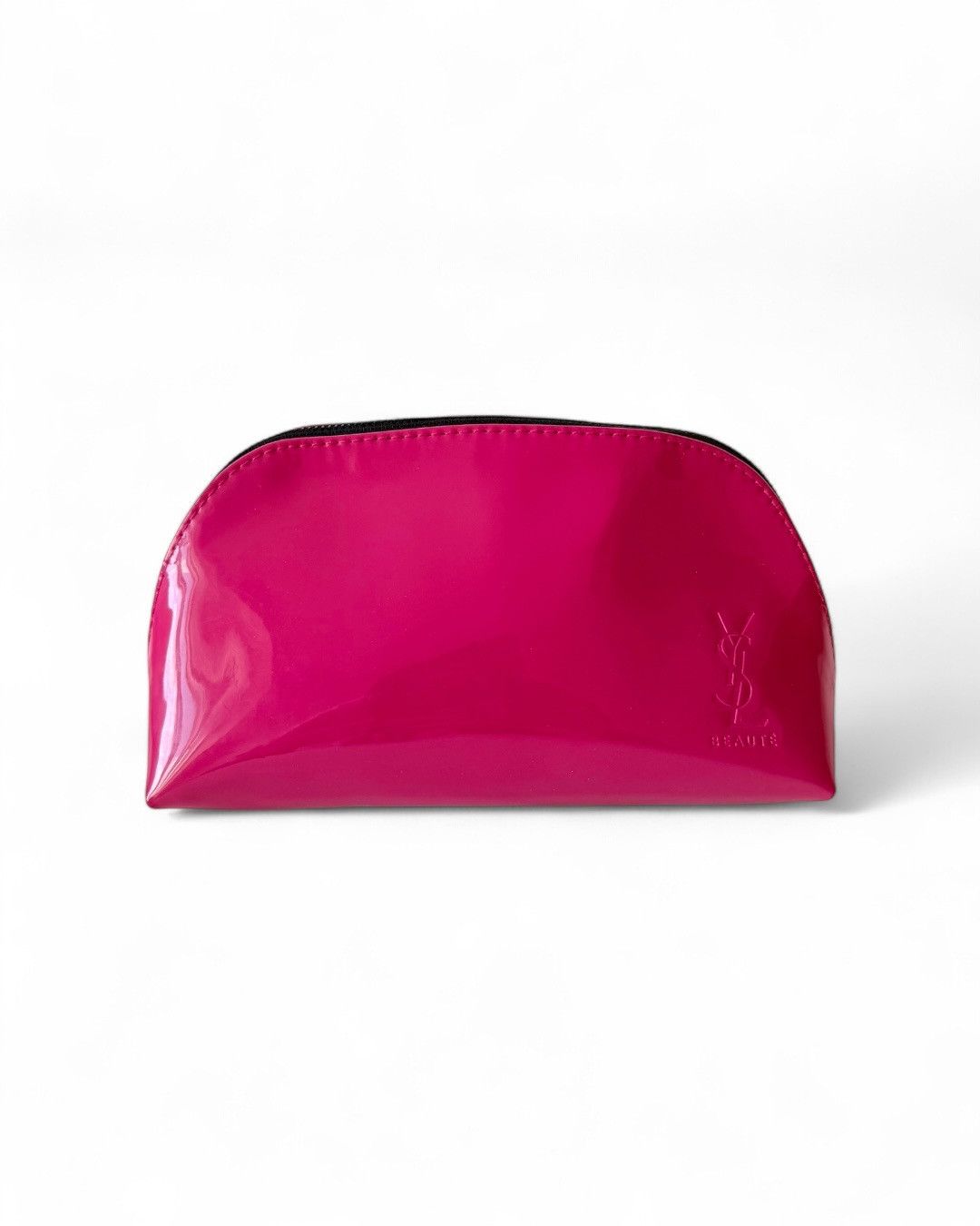 Yves Saint Laurent Pink Yves Saint Laurent Mina Beauty Zip Bag Size ONE SIZE - 1 Thumbnail