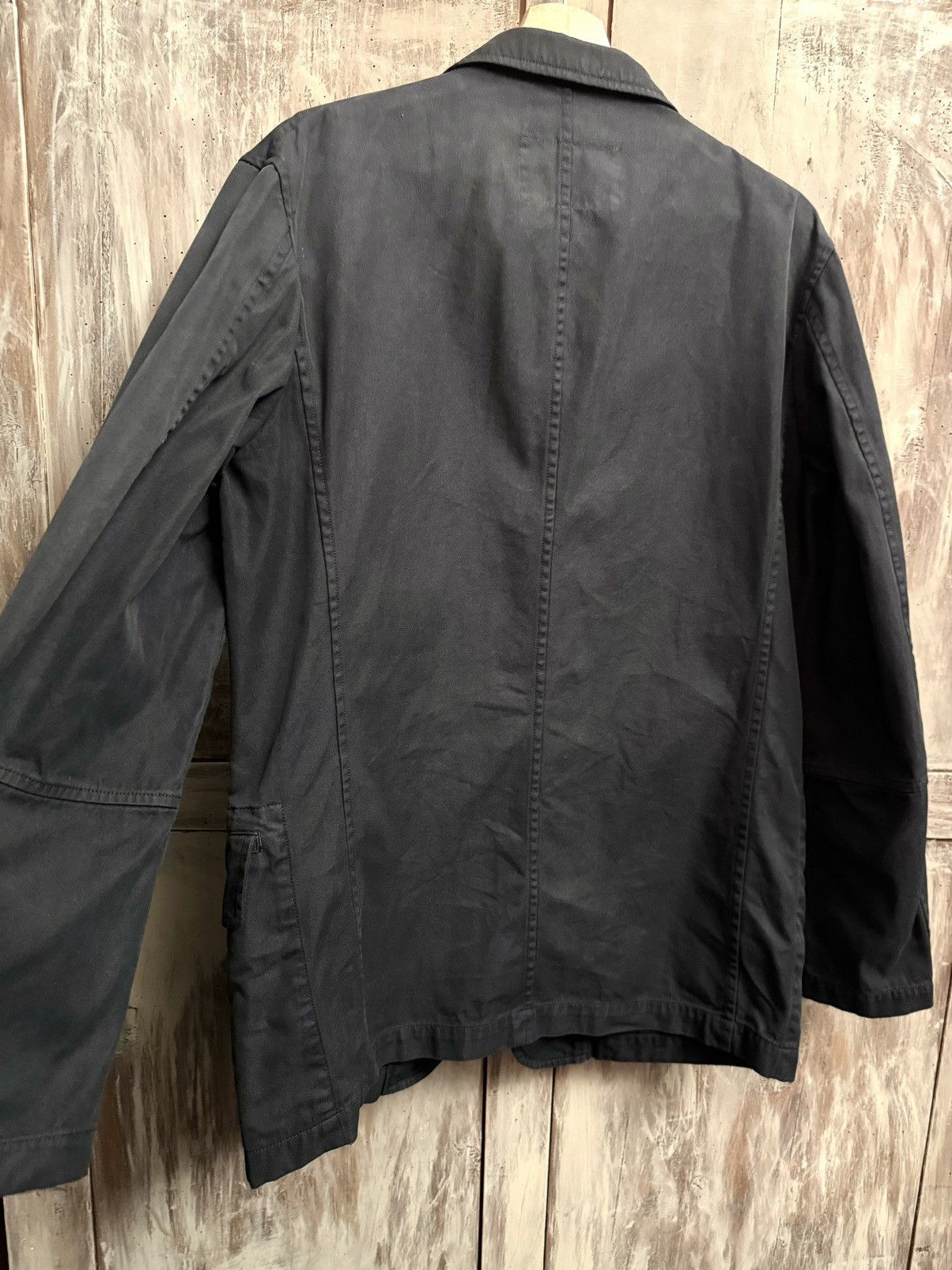 Y's × Y's for Men × Yohji Yamamoto yohji yamamoto workwear canvas jacket blazer 3 jp Size US M / EU 48-50 / 2 - 8 Thumbnail