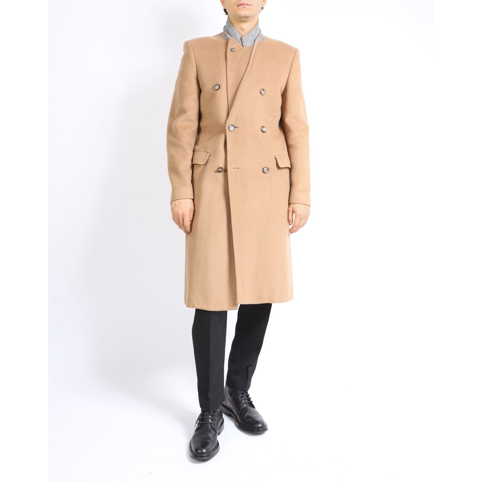 Maison Margiela H&M X Margiela Deconstruced Coat in Camel Wool Size US M / EU 48-50 / 2 - 2 Thumbnail