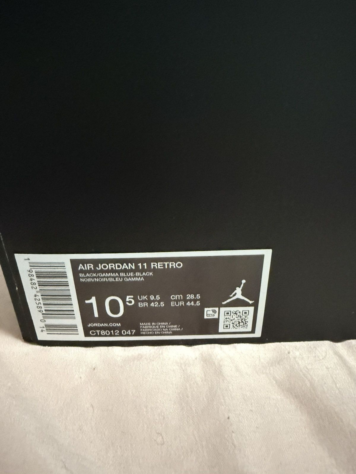 Jordan Brand Jordan 11 Gamma Blue Size US 10.5 / EU 43-44 - 3 Thumbnail