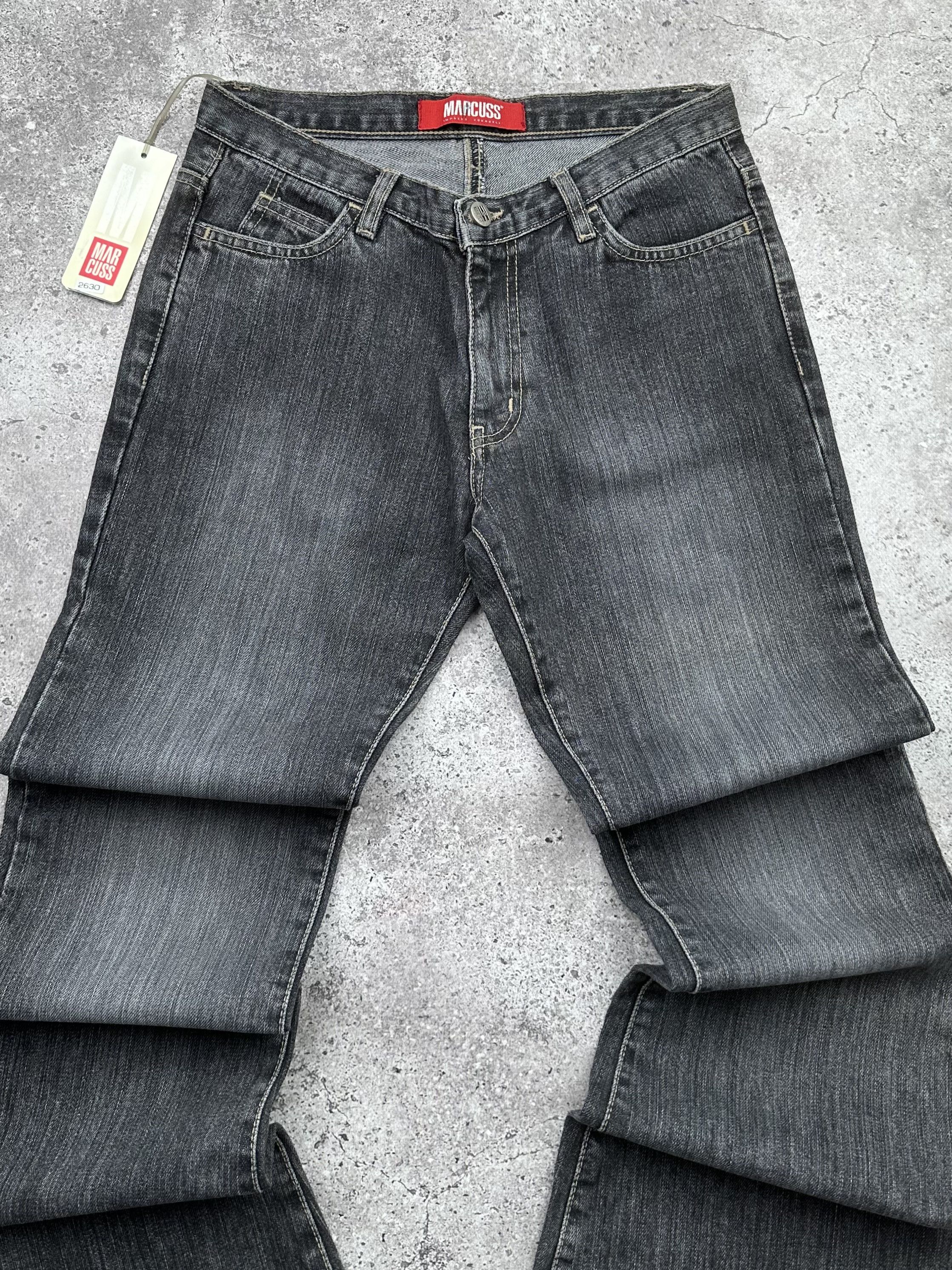 Japanese Brand Vintage Flare Jeans Size 29" - 2 Thumbnail