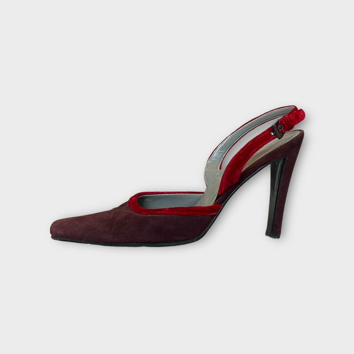 Prada Prada brown red Heels - Size 36 Size US 6 / IT 36 - 1 Thumbnail